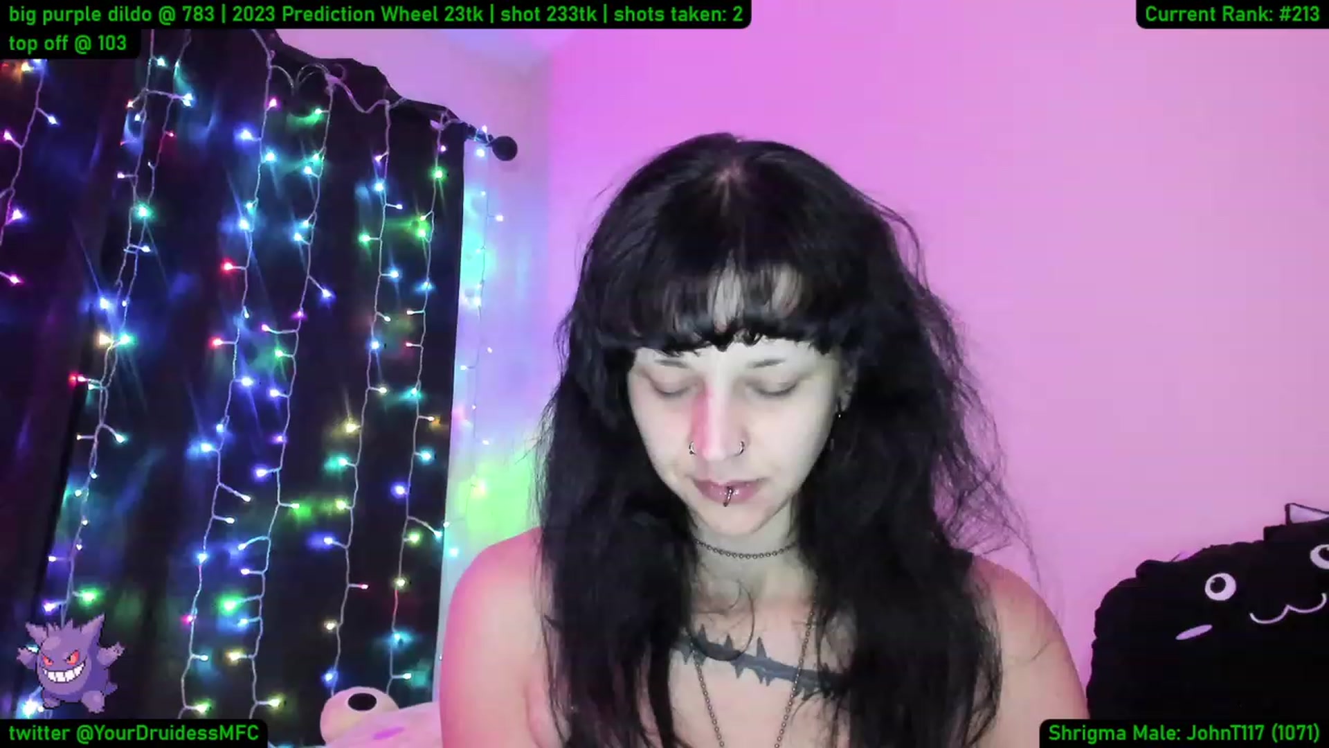 Gallery image thumbnail from YourDruidess's myfreecams stream on, 01/09/2023, 09:18 image 4 of 20