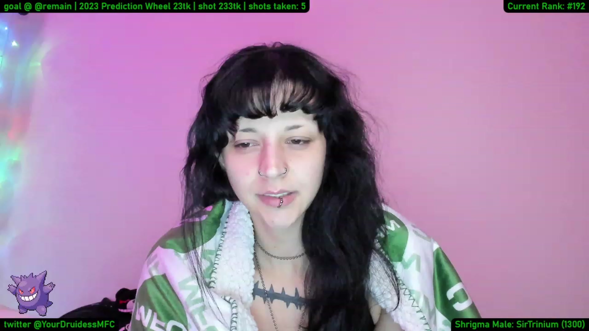 Gallery image thumbnail from YourDruidess's myfreecams stream on, 01/09/2023, 13:44 image 18 of 20