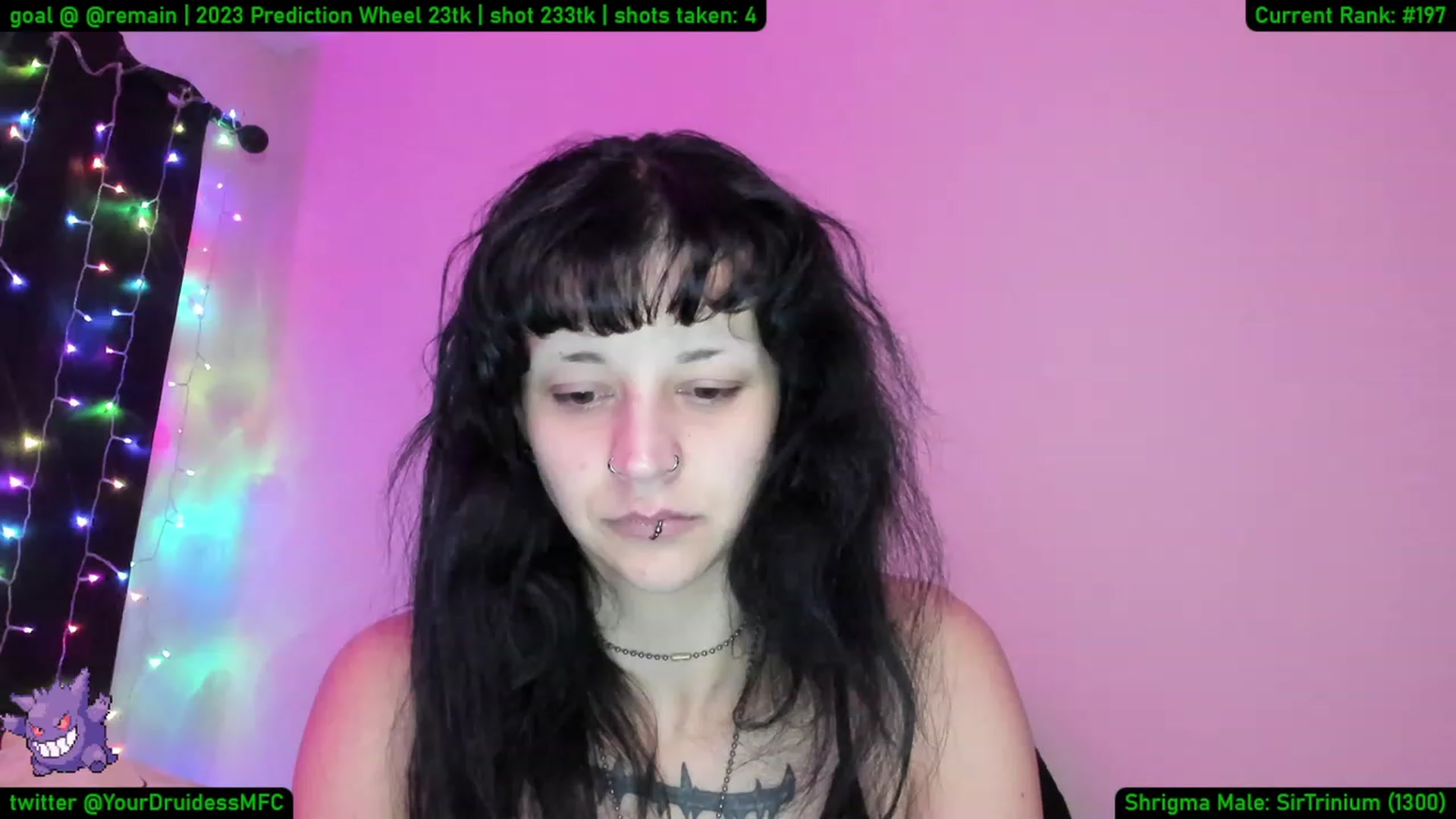 Gallery image thumbnail from YourDruidess's myfreecams stream on, 01/09/2023, 13:44 image 8 of 20