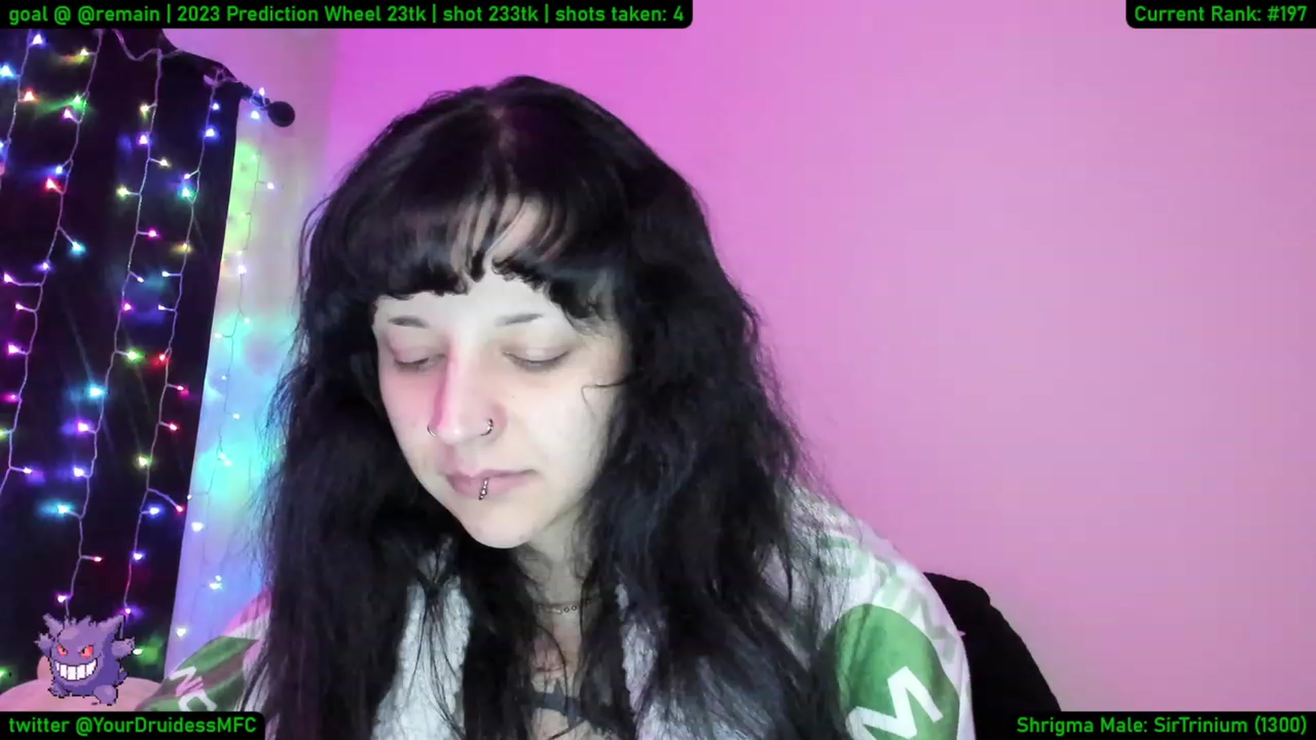 Gallery image thumbnail from YourDruidess's myfreecams stream on, 01/09/2023, 13:44 image 11 of 20
