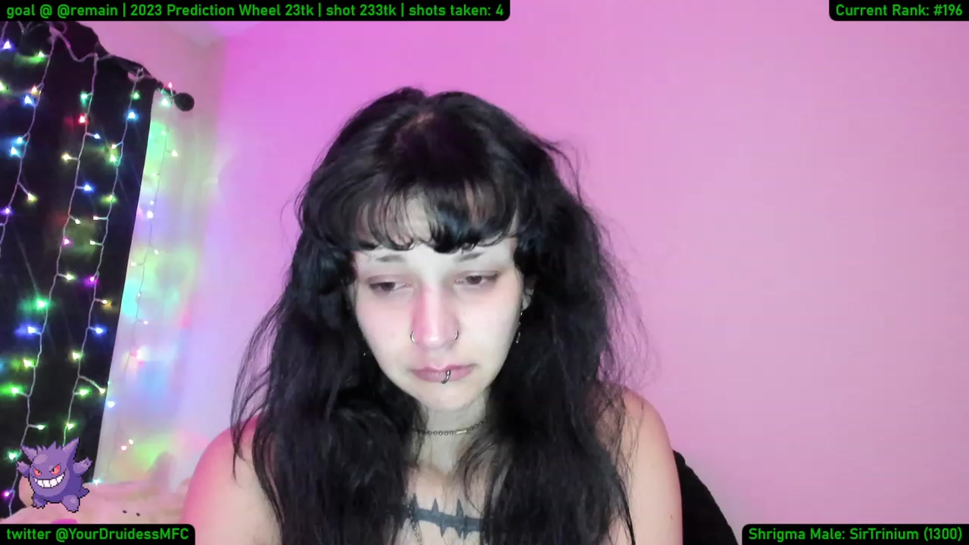 Gallery image thumbnail from YourDruidess's myfreecams stream on, 01/09/2023, 13:44 image 4 of 20