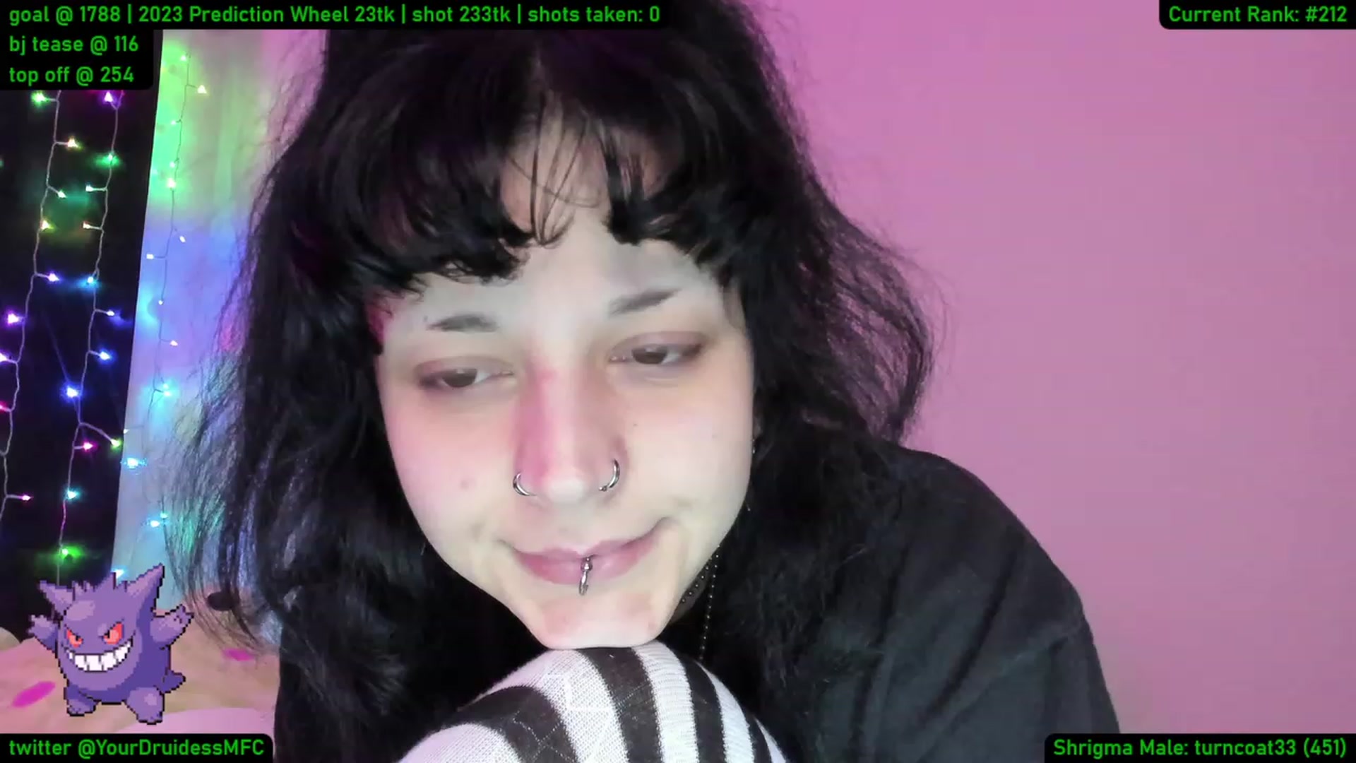 Gallery image thumbnail from YourDruidess's myfreecams stream on, 01/10/2023, 10:23 image 12 of 20