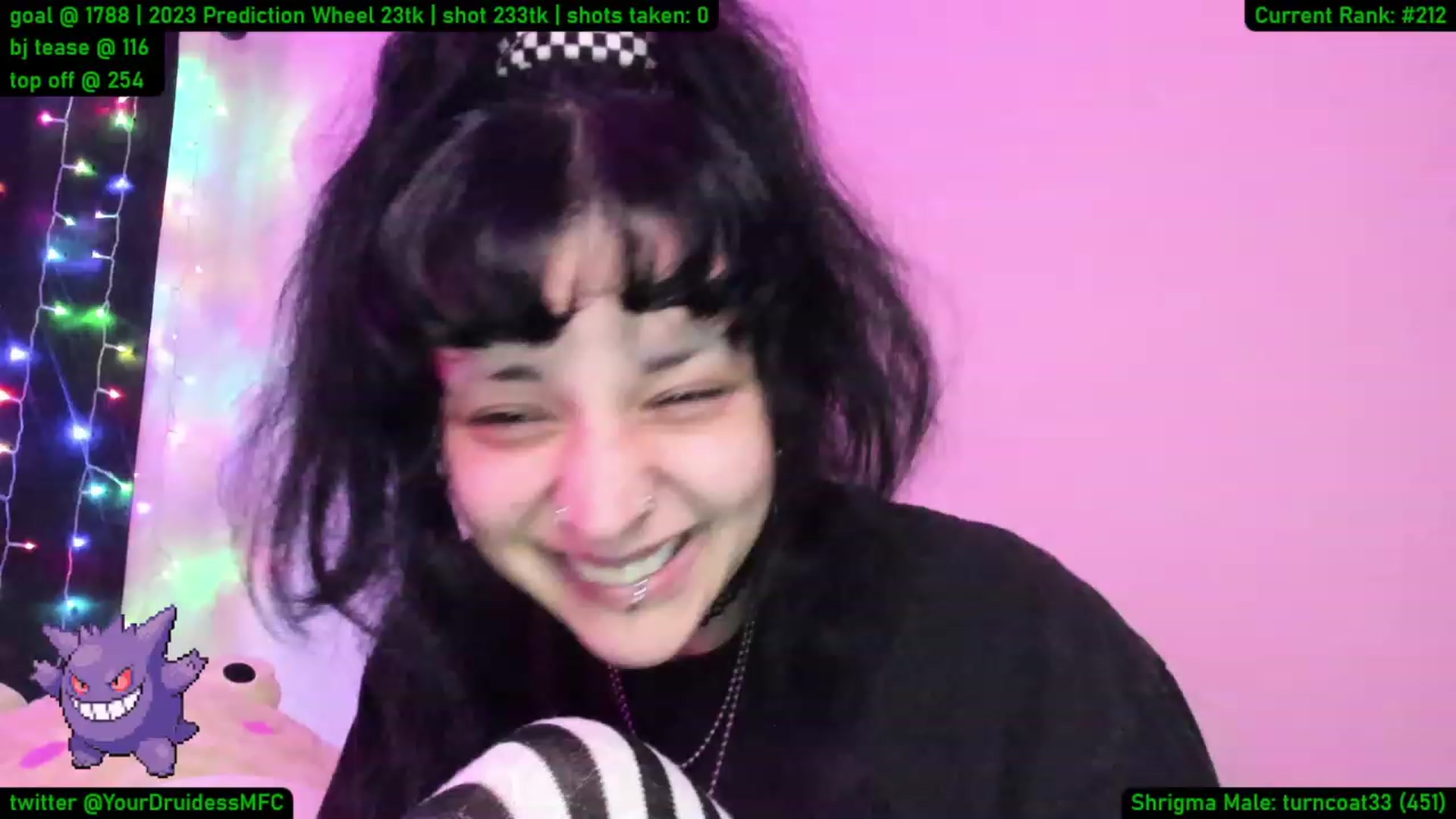 Gallery image thumbnail from YourDruidess's myfreecams stream on, 01/10/2023, 10:23 image 13 of 20