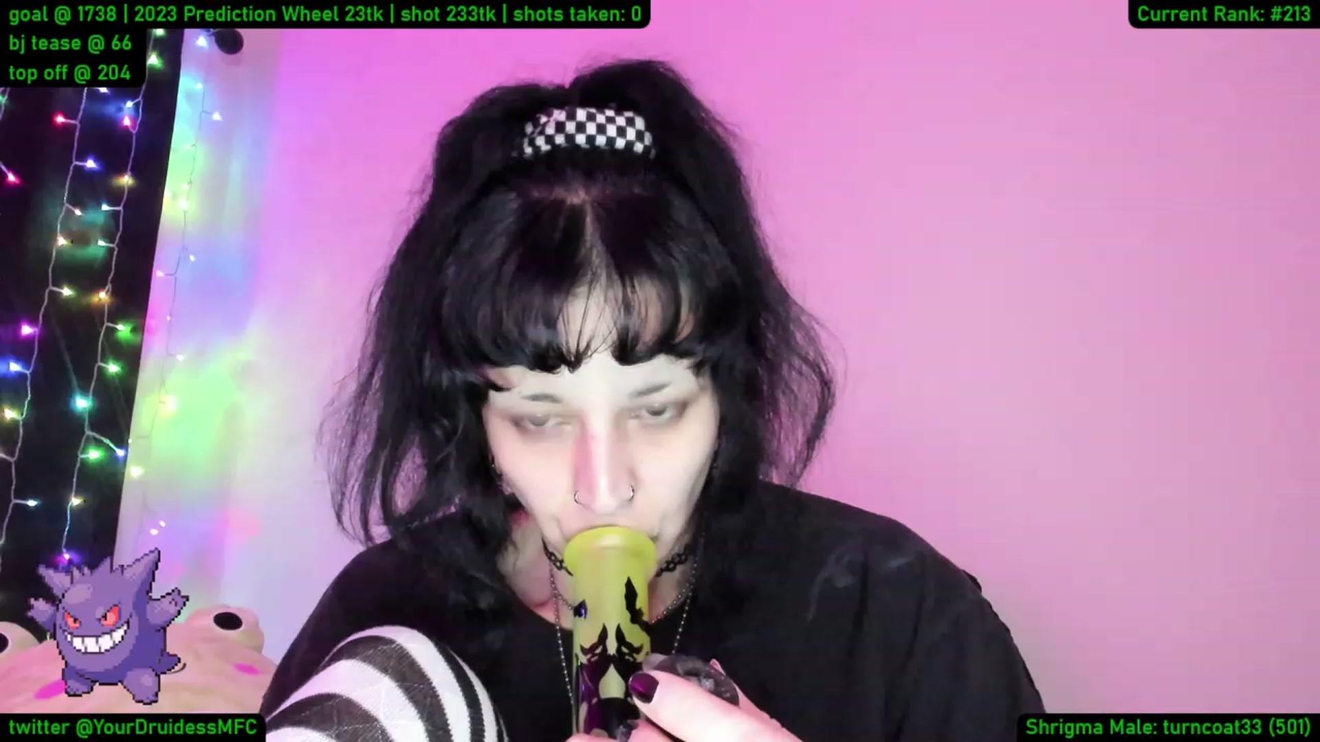 Gallery image thumbnail from YourDruidess's myfreecams stream on, 01/10/2023, 10:23 image 17 of 20