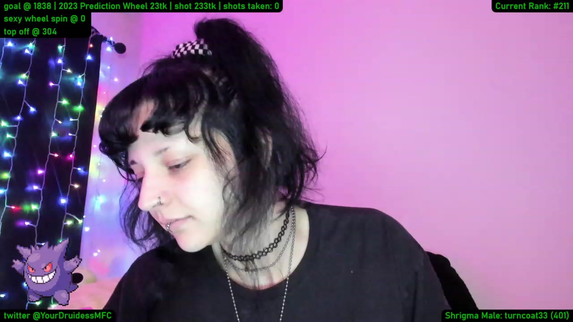 Gallery image thumbnail from YourDruidess's myfreecams stream on, 01/10/2023, 10:23 image 2 of 20