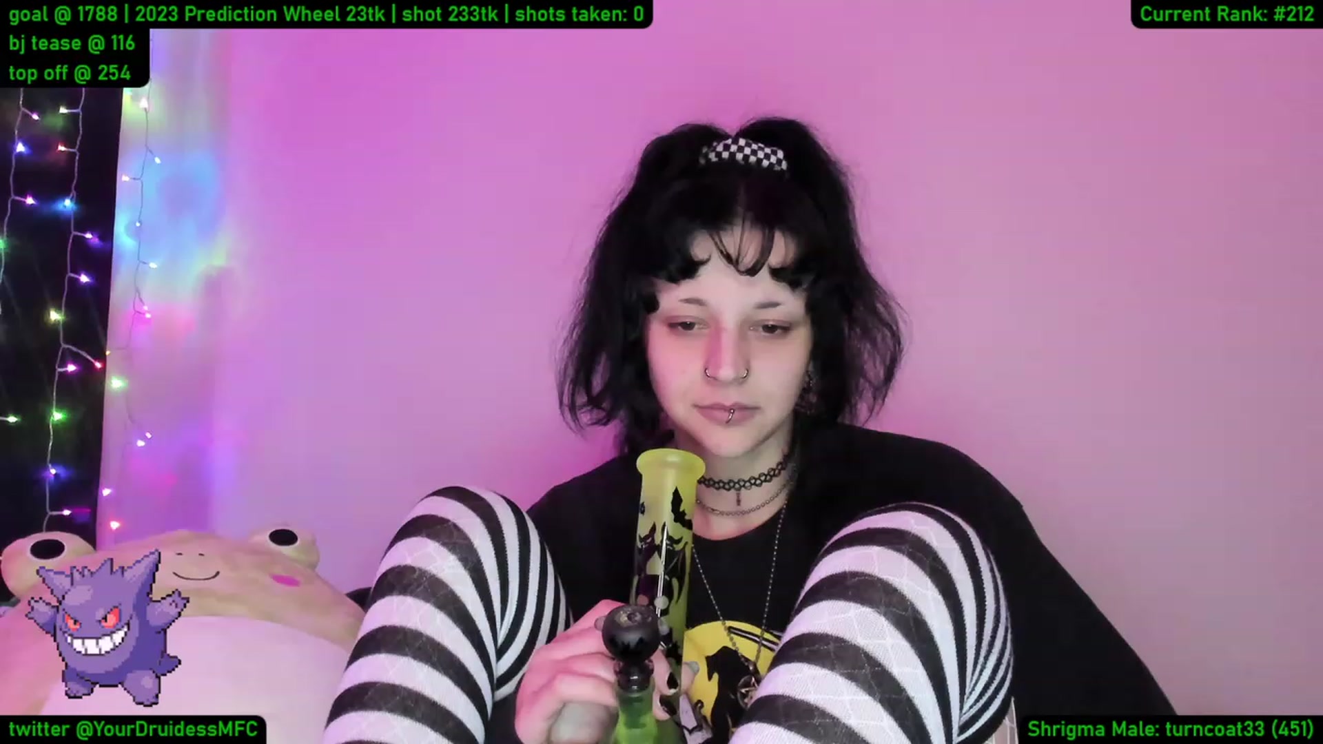 Gallery image thumbnail from YourDruidess's myfreecams stream on, 01/10/2023, 10:23 image 7 of 20