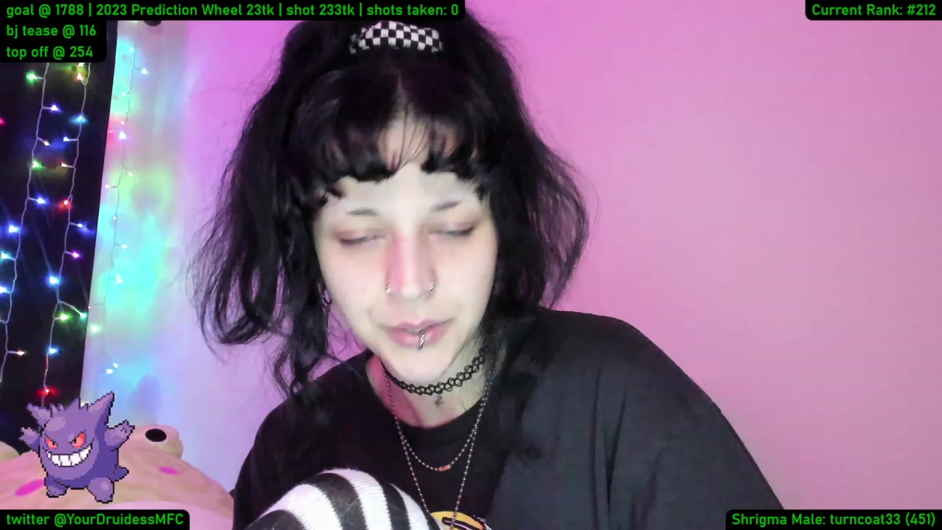 Gallery image thumbnail from YourDruidess's myfreecams stream on, 01/10/2023, 10:23 image 14 of 20