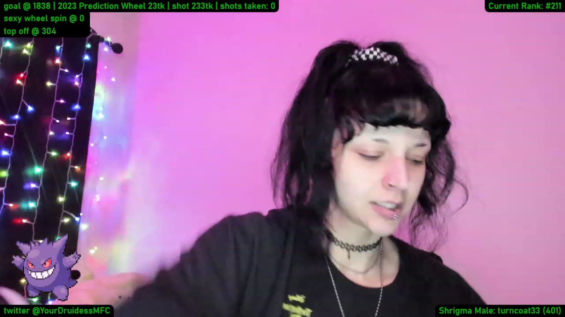 Gallery image thumbnail from YourDruidess's myfreecams stream on, 01/10/2023, 10:23 image 1 of 20