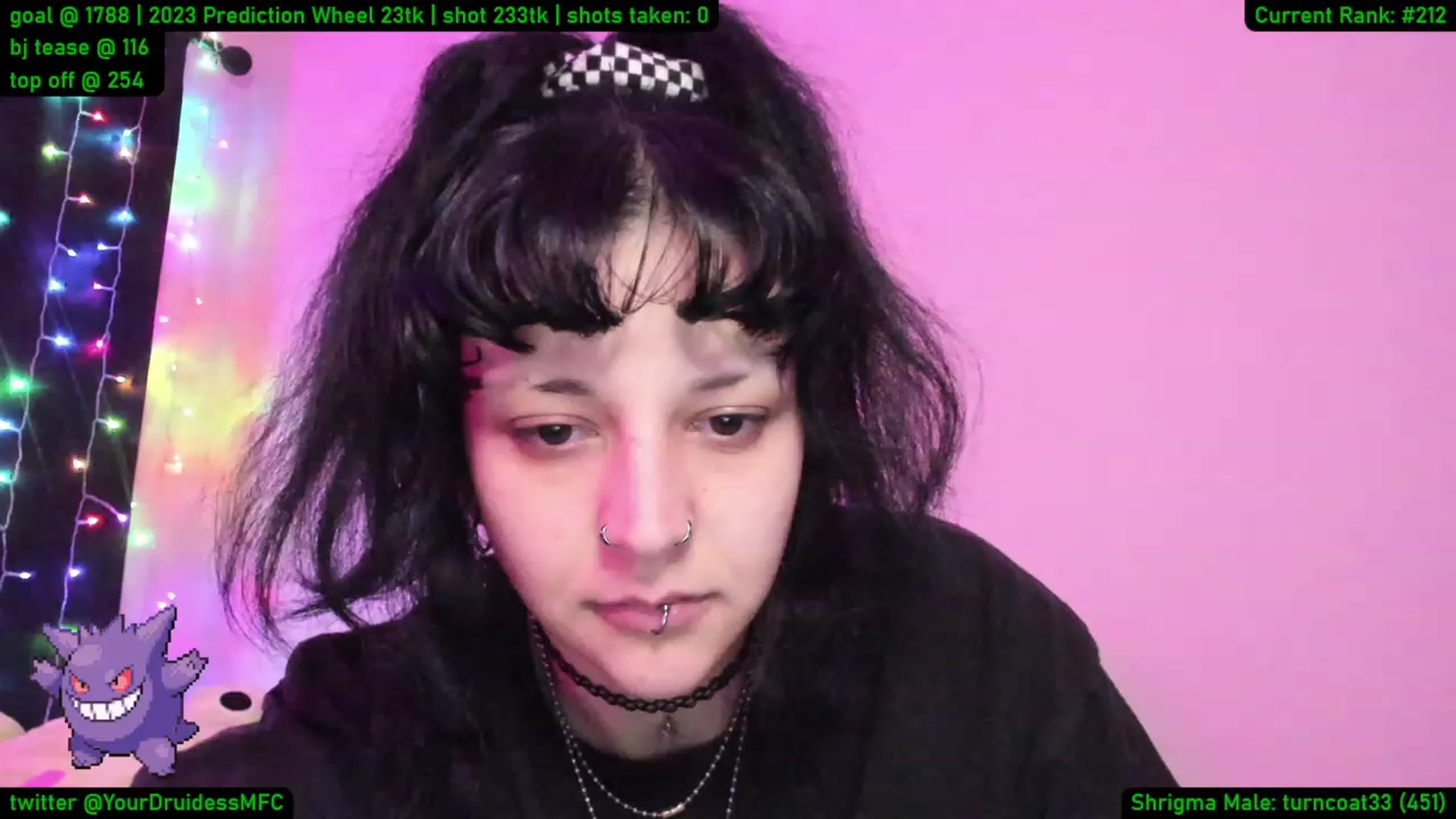 Gallery image thumbnail from YourDruidess's myfreecams stream on, 01/10/2023, 10:23 image 15 of 20