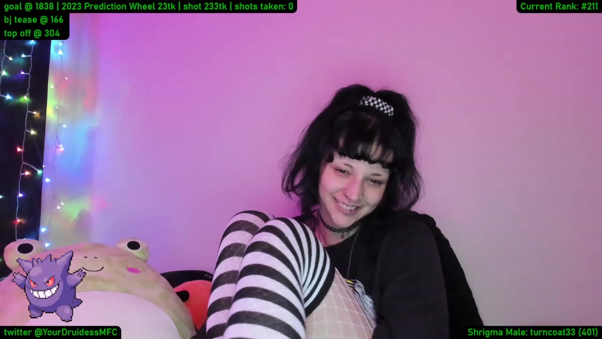 Gallery image thumbnail from YourDruidess's myfreecams stream on, 01/10/2023, 10:23 image 5 of 20