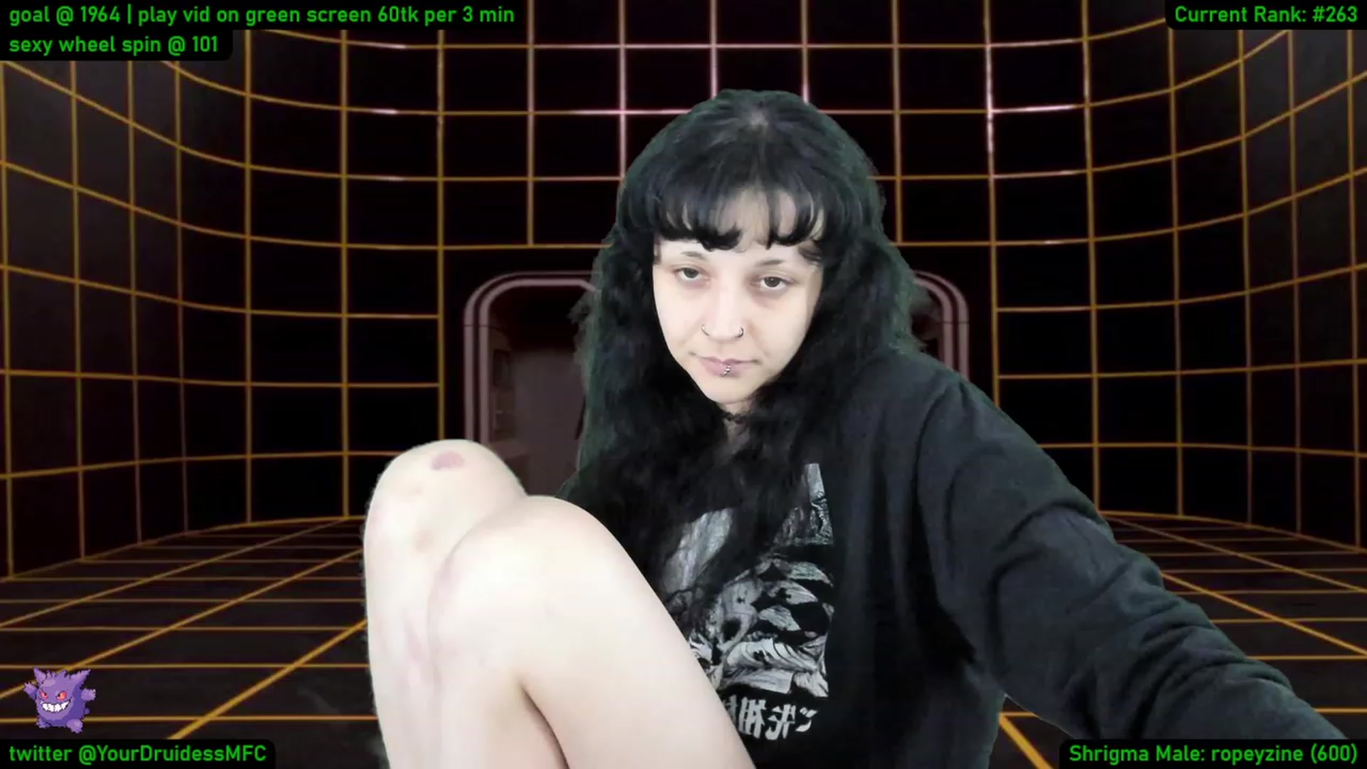 Gallery image thumbnail from YourDruidess's myfreecams stream on, 01/13/2023, 10:56 image 1 of 20