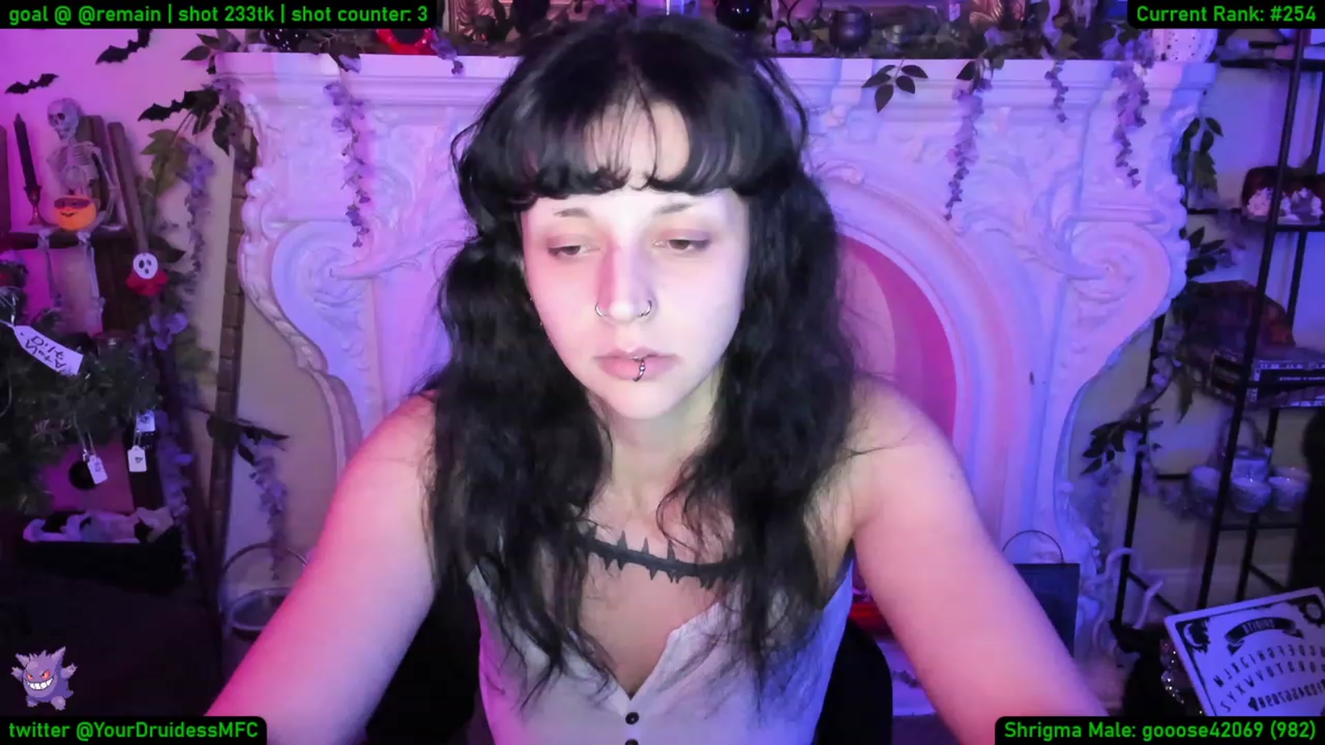 Gallery image thumbnail from YourDruidess's myfreecams stream on, 01/15/2023, 10:05 image 15 of 20