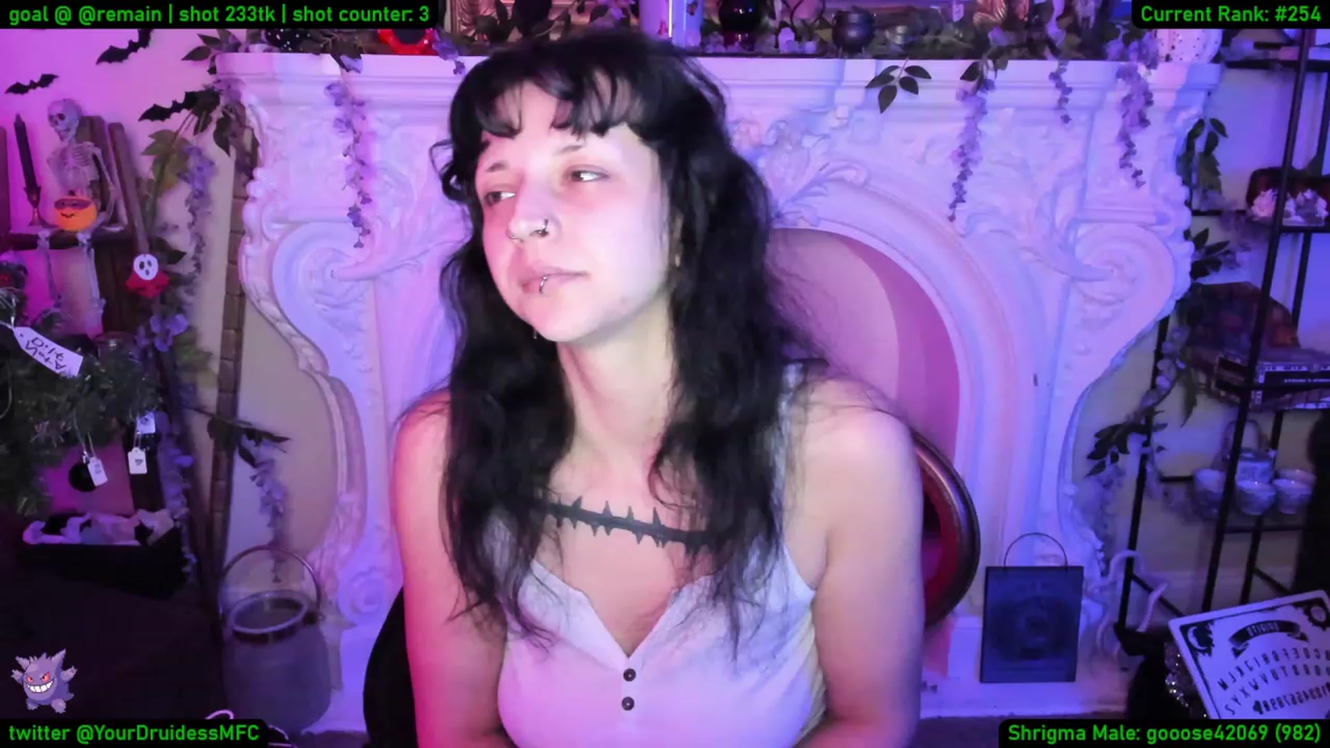 Gallery image thumbnail from YourDruidess's myfreecams stream on, 01/15/2023, 10:05 image 10 of 20