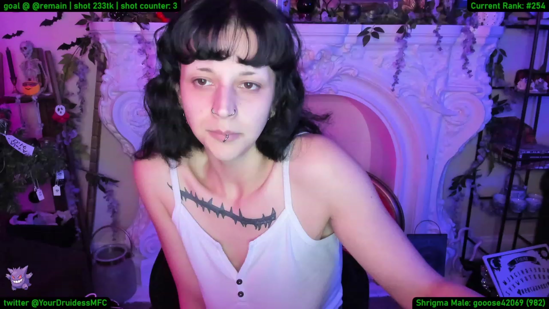 Gallery image thumbnail from YourDruidess's myfreecams stream on, 01/15/2023, 10:05 image 20 of 20