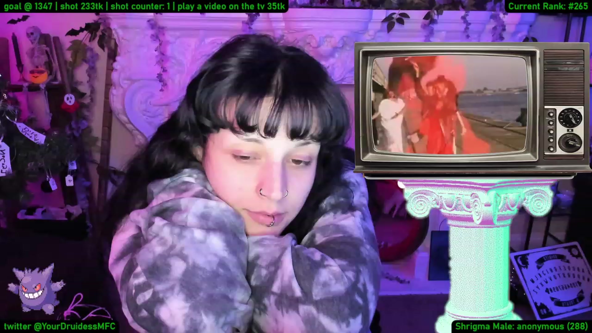 Gallery image thumbnail from YourDruidess's myfreecams stream on, 01/16/2023, 10:03 image 15 of 20