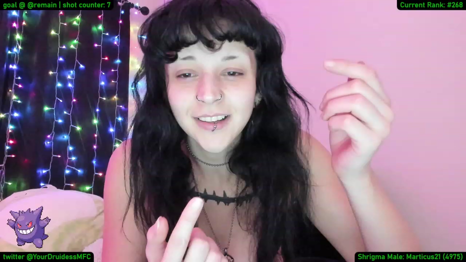 Gallery image thumbnail from YourDruidess's myfreecams stream on, 01/20/2023, 10:50 image 15 of 20