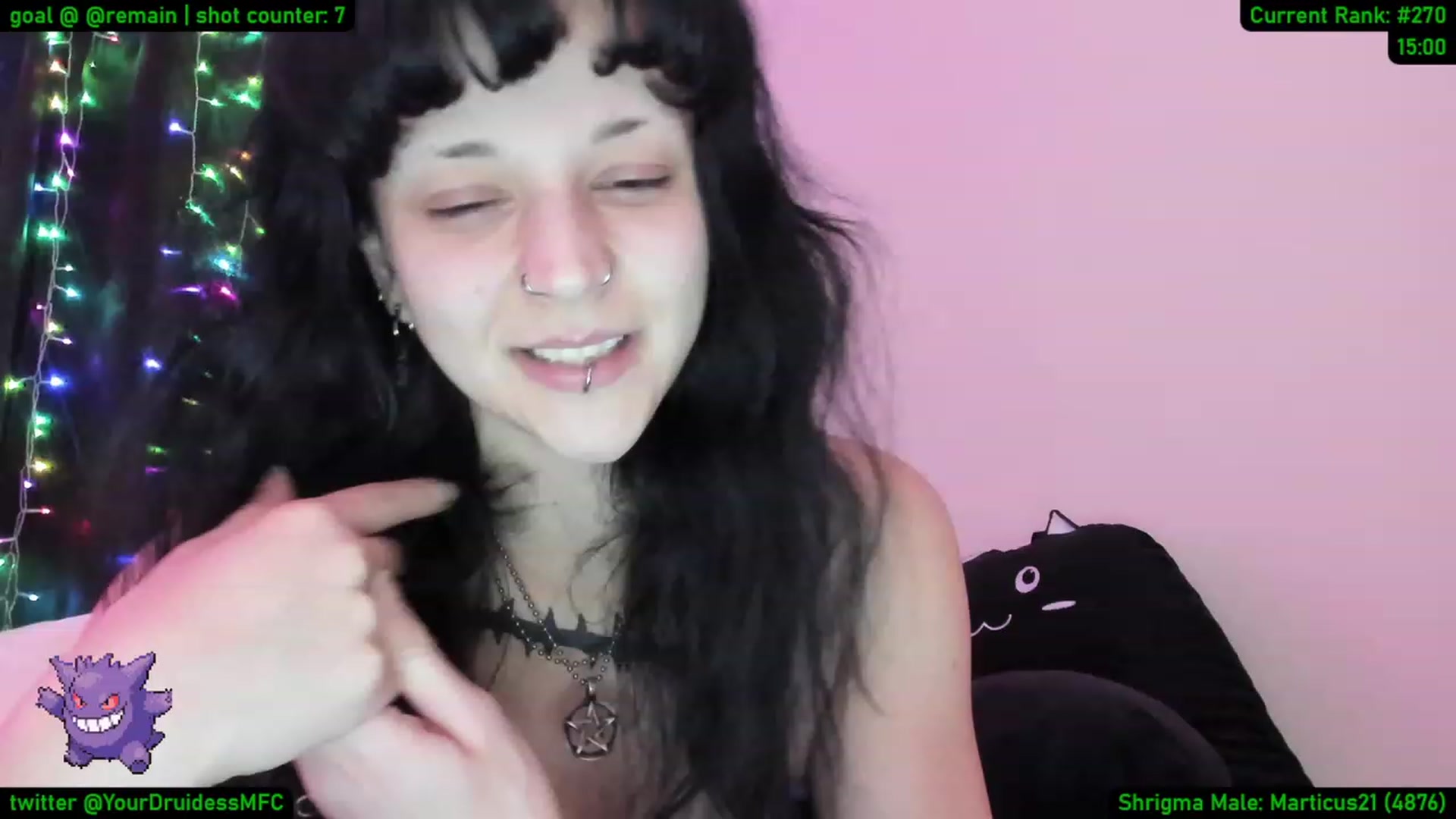 Gallery image thumbnail from YourDruidess's myfreecams stream on, 01/20/2023, 10:50 image 5 of 20