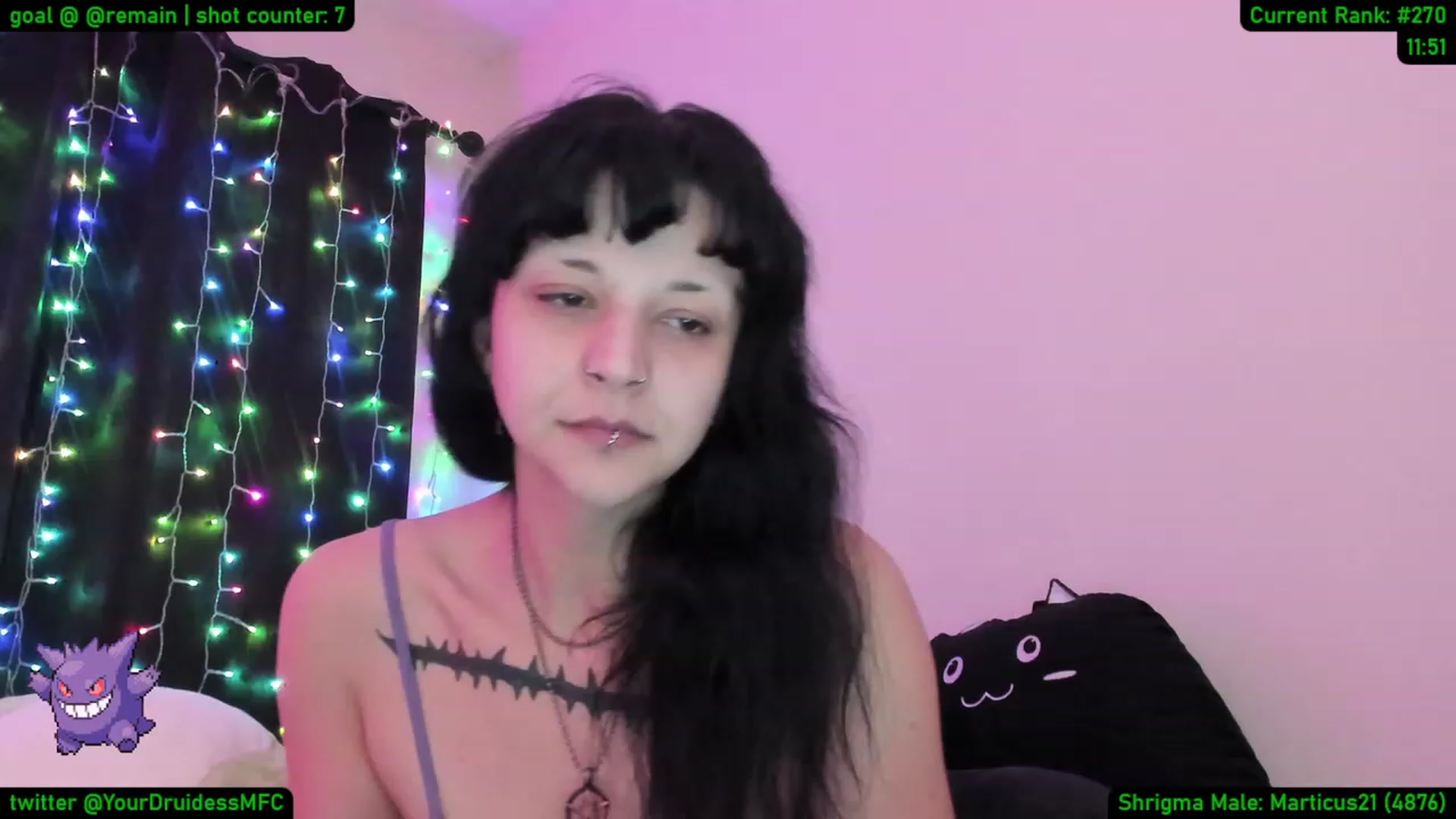 Gallery image thumbnail from YourDruidess's myfreecams stream on, 01/20/2023, 10:50 image 6 of 20