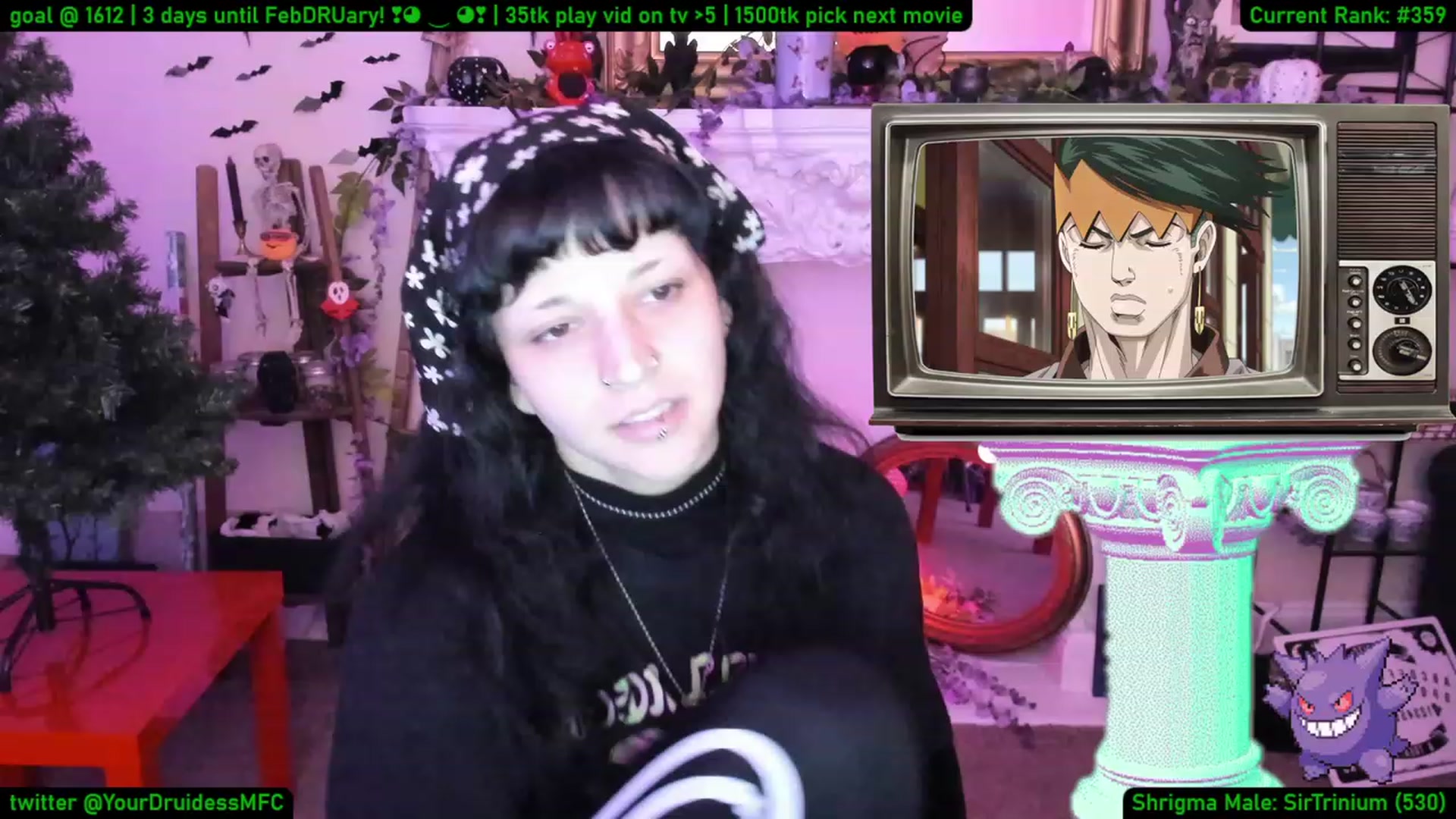 Gallery image thumbnail from YourDruidess's myfreecams stream on, 01/30/2023, 11:33 image 2 of 20