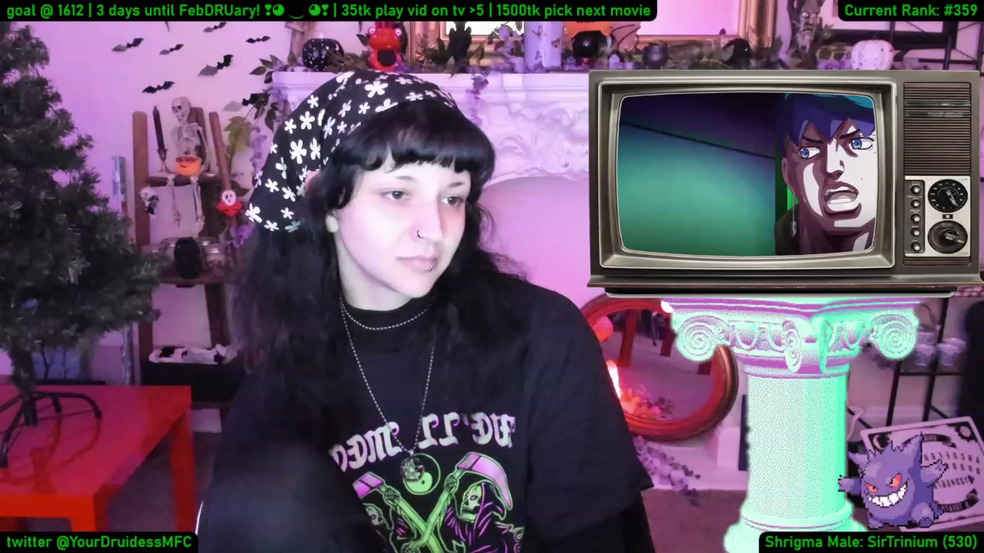 Gallery image thumbnail from YourDruidess's myfreecams stream on, 01/30/2023, 11:33 image 4 of 20