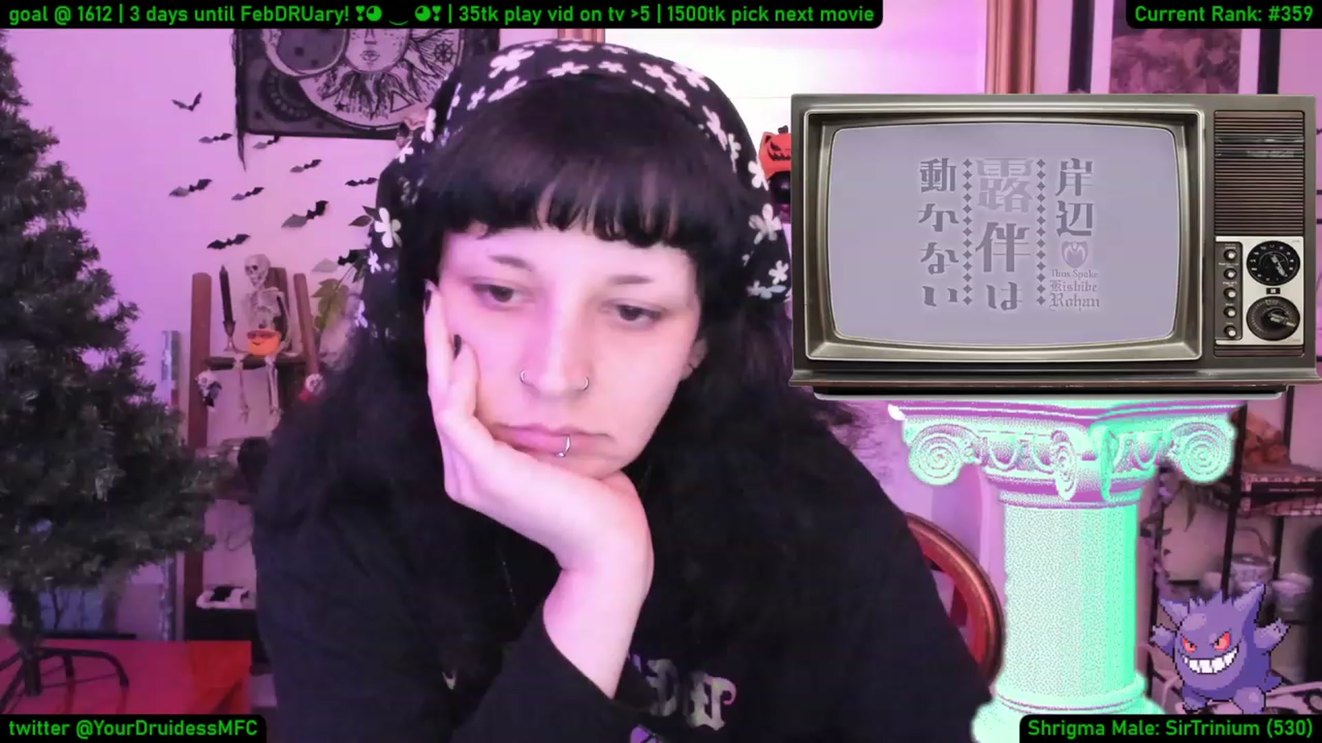 Gallery image thumbnail from YourDruidess's myfreecams stream on, 01/30/2023, 11:33 image 5 of 20
