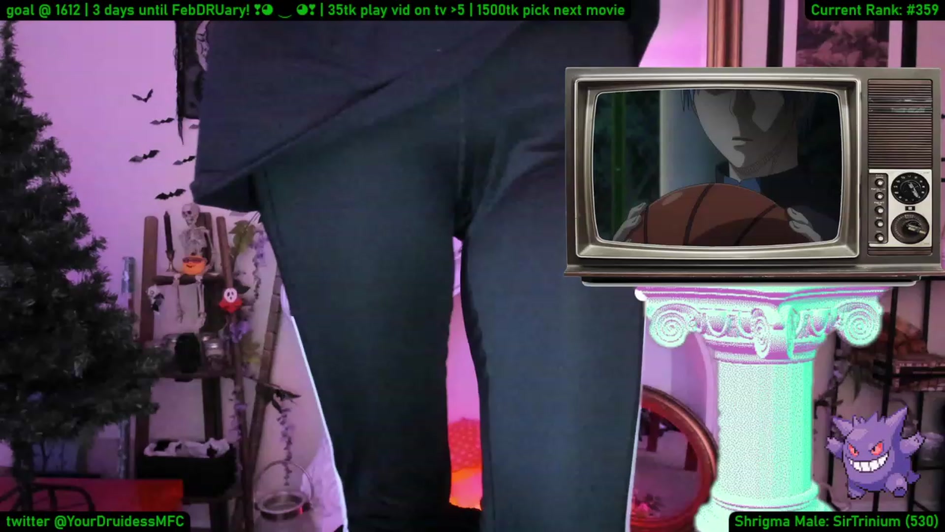 Gallery image thumbnail from YourDruidess's myfreecams stream on, 01/30/2023, 11:33 image 10 of 20