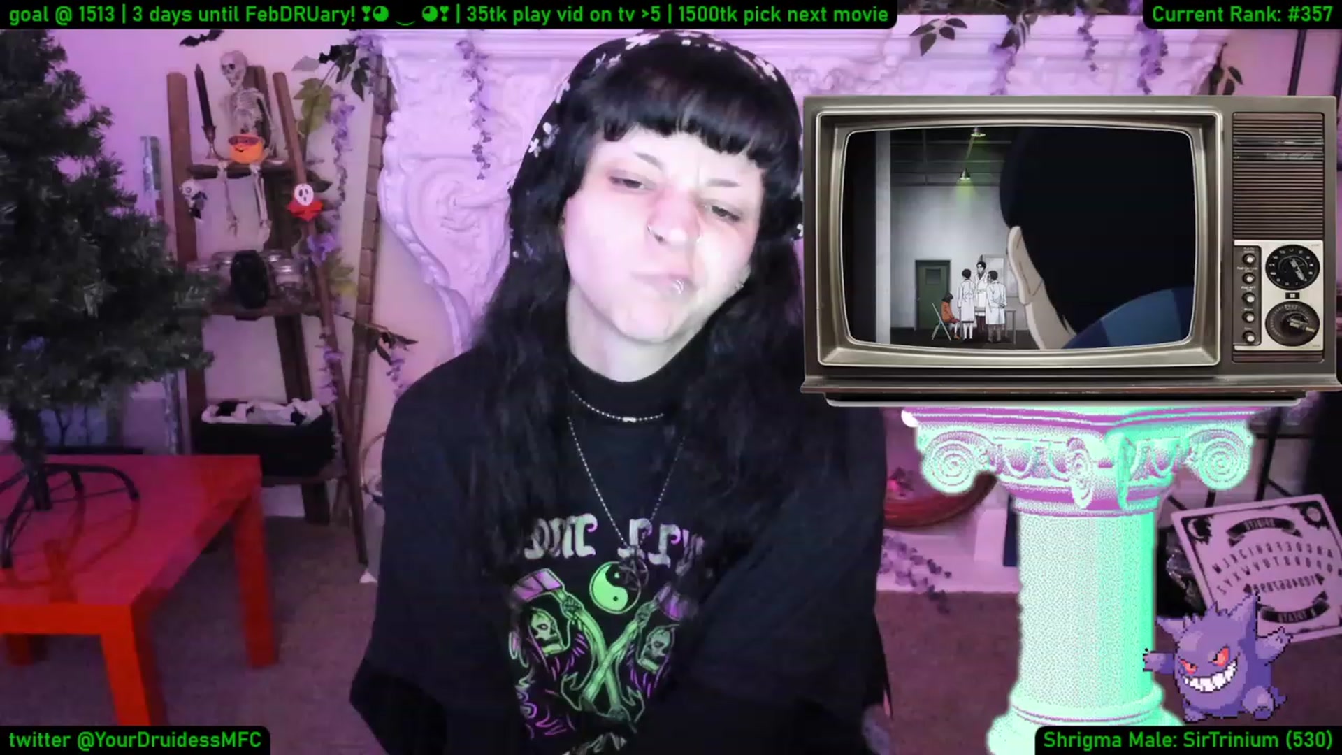 Gallery image thumbnail from YourDruidess's myfreecams stream on, 01/30/2023, 11:33 image 15 of 20
