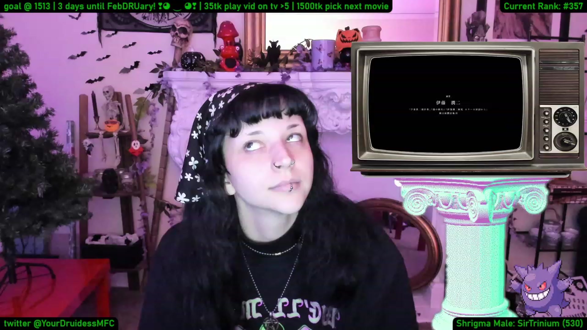 Gallery image thumbnail from YourDruidess's myfreecams stream on, 01/30/2023, 11:33 image 14 of 20
