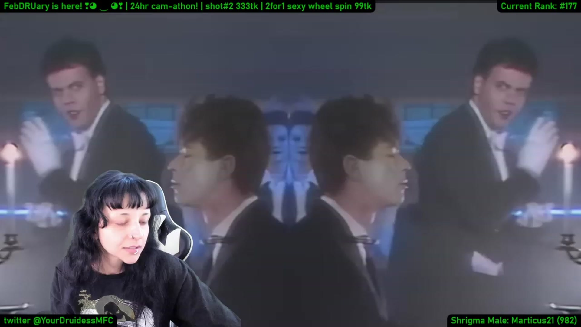 Gallery image thumbnail from YourDruidess's myfreecams stream on, 02/01/2023, 11:38 image 11 of 20