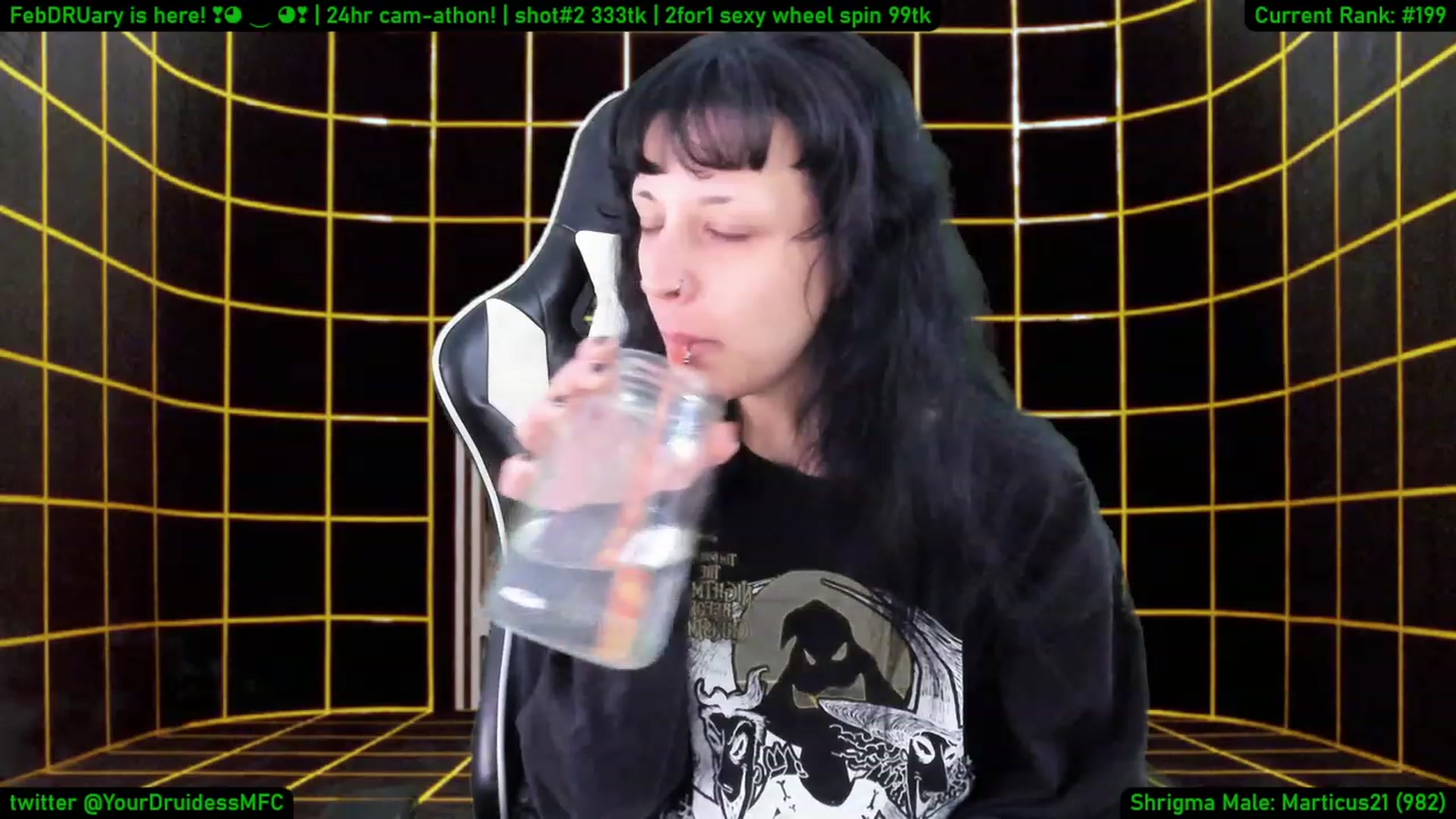 Gallery image thumbnail from YourDruidess's myfreecams stream on, 02/01/2023, 13:23 image 18 of 20
