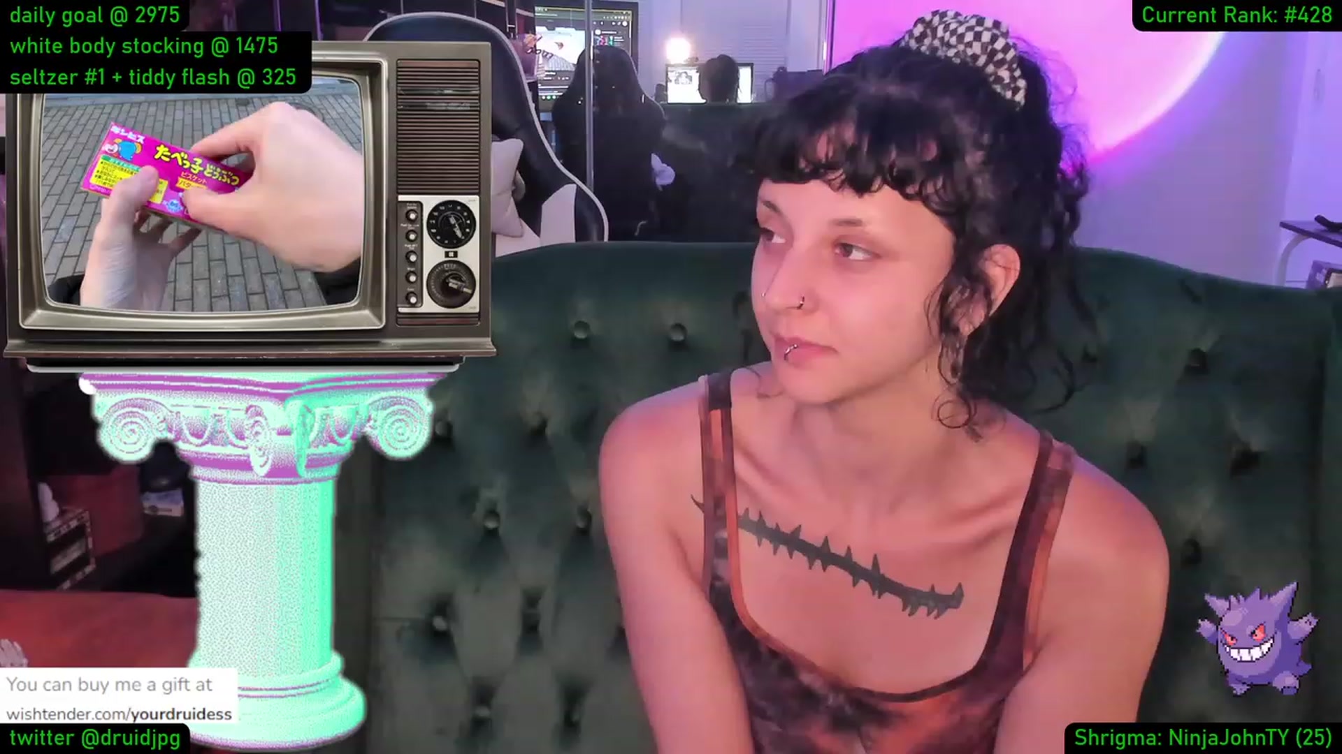 Gallery image thumbnail from YourDruidess's myfreecams stream on, 08/24/2023, 01:47 image 18 of 20