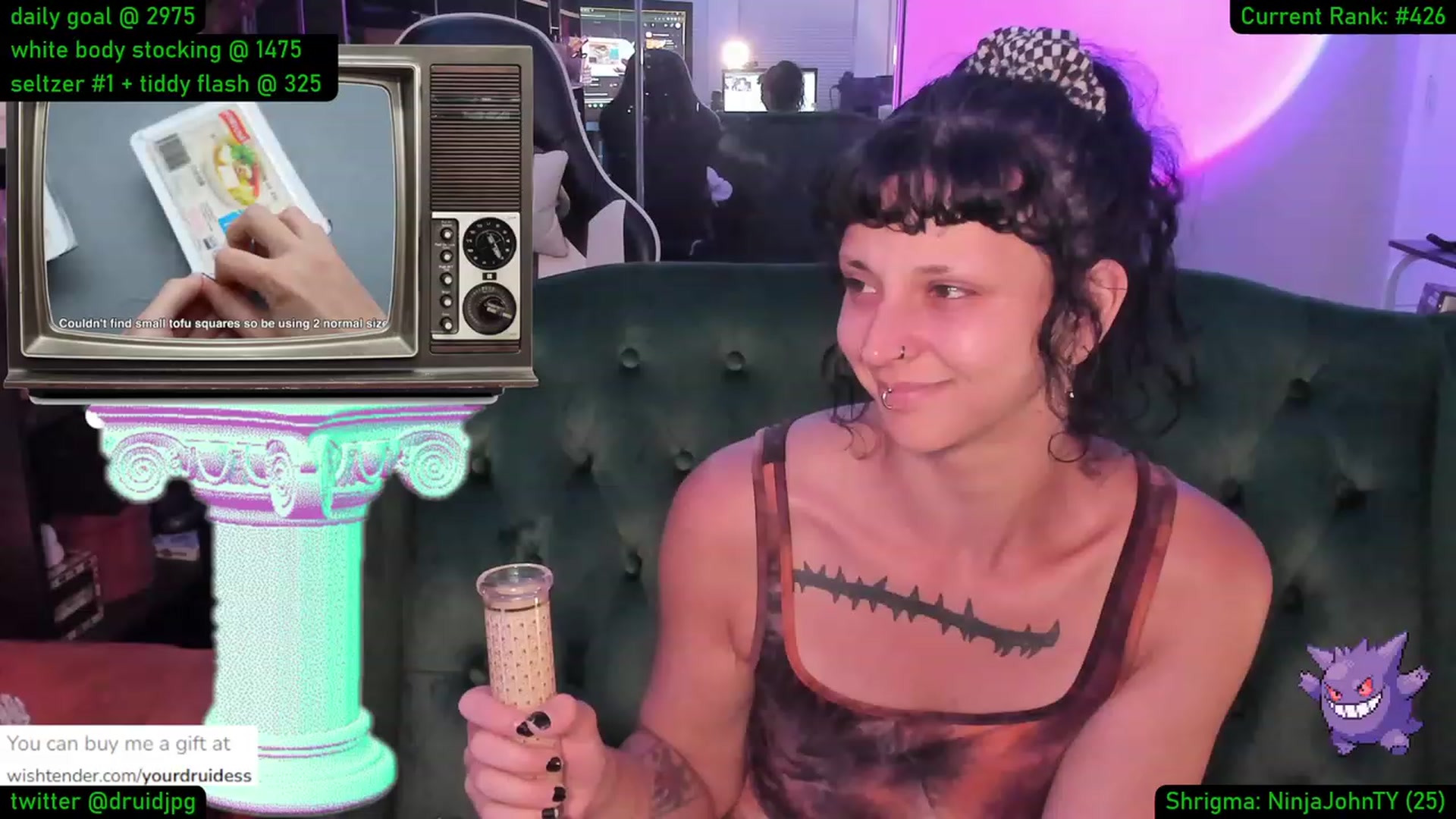 Gallery image thumbnail from YourDruidess's myfreecams stream on, 08/24/2023, 01:47 image 6 of 20
