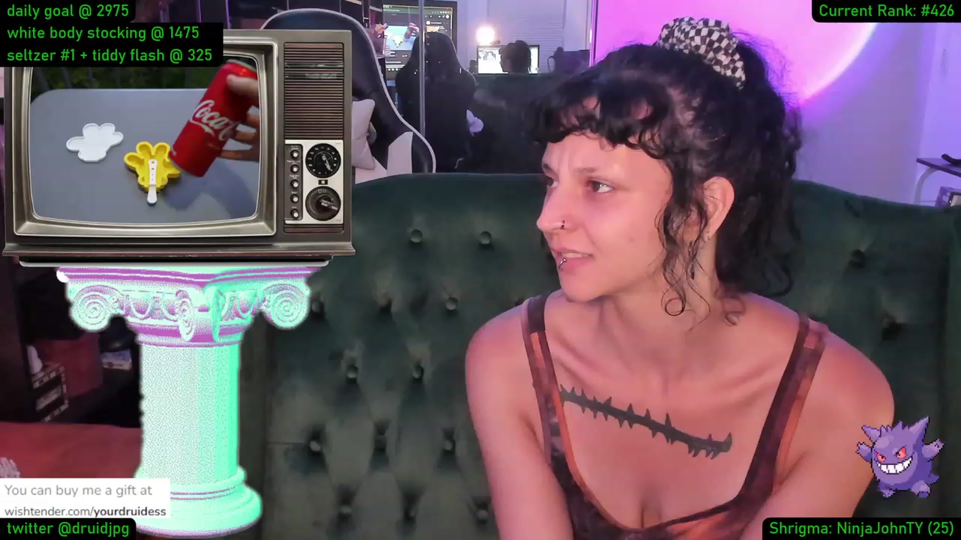 Gallery image thumbnail from YourDruidess's myfreecams stream on, 08/24/2023, 01:47 image 11 of 20