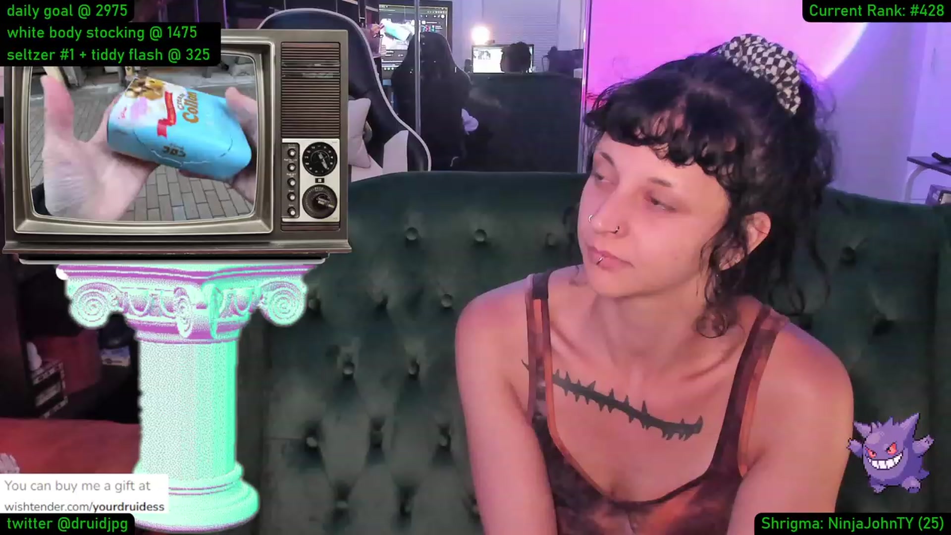 Gallery image thumbnail from YourDruidess's myfreecams stream on, 08/24/2023, 01:47 image 19 of 20