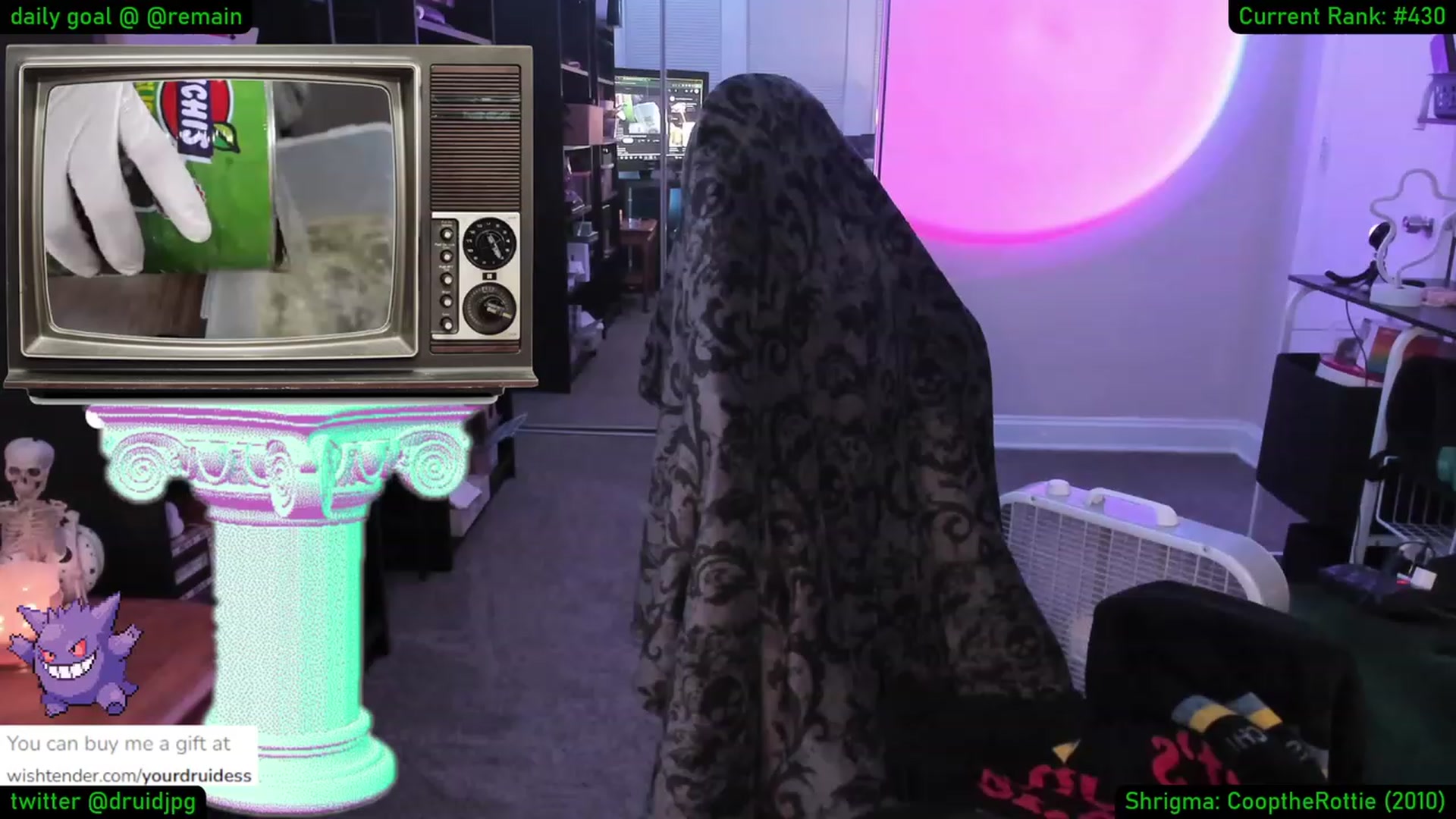 Gallery image thumbnail from YourDruidess's myfreecams stream on, 08/25/2023, 08:13 image 9 of 20