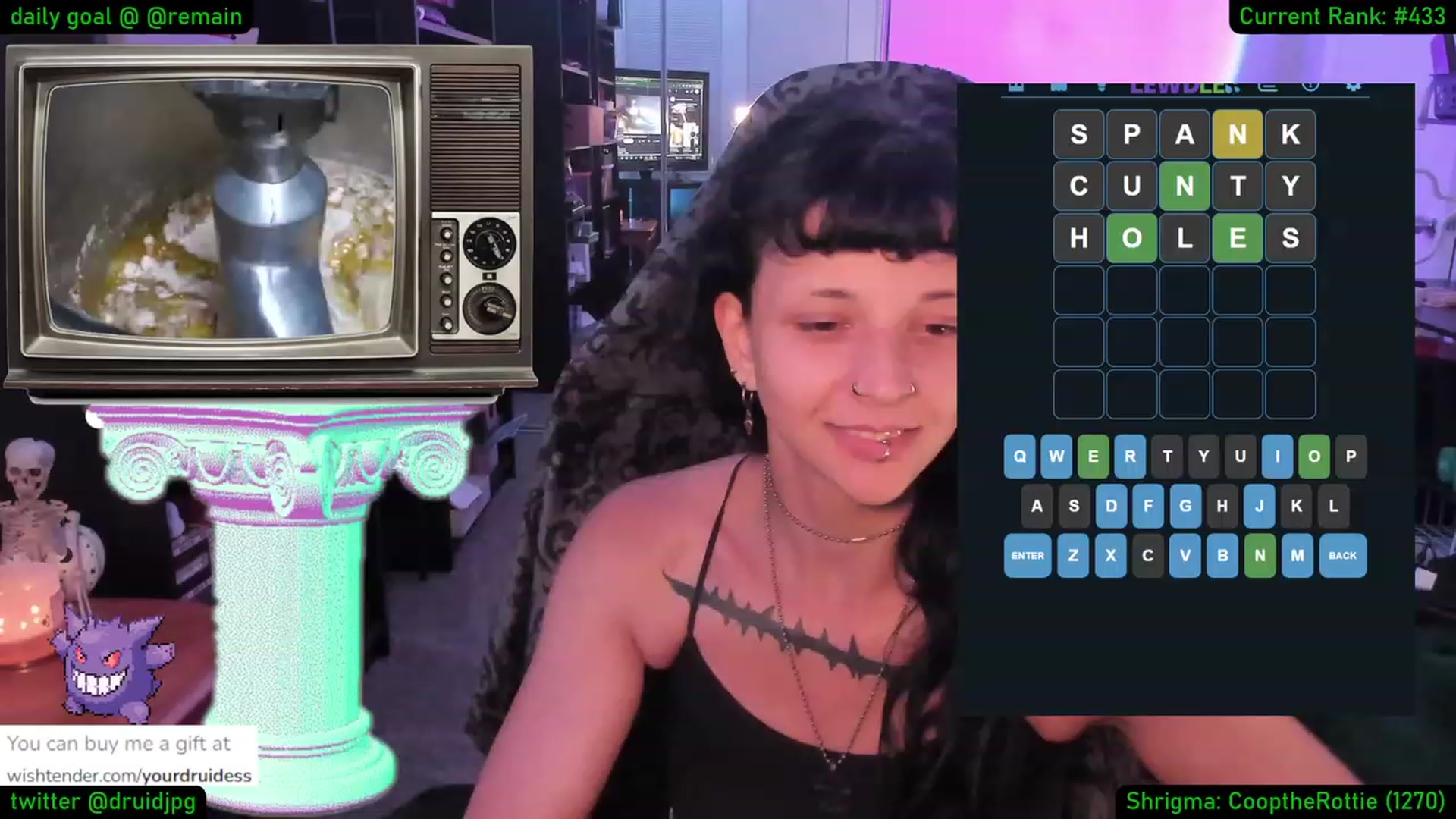 Gallery image thumbnail from YourDruidess's myfreecams stream on, 08/25/2023, 08:13 image 4 of 20