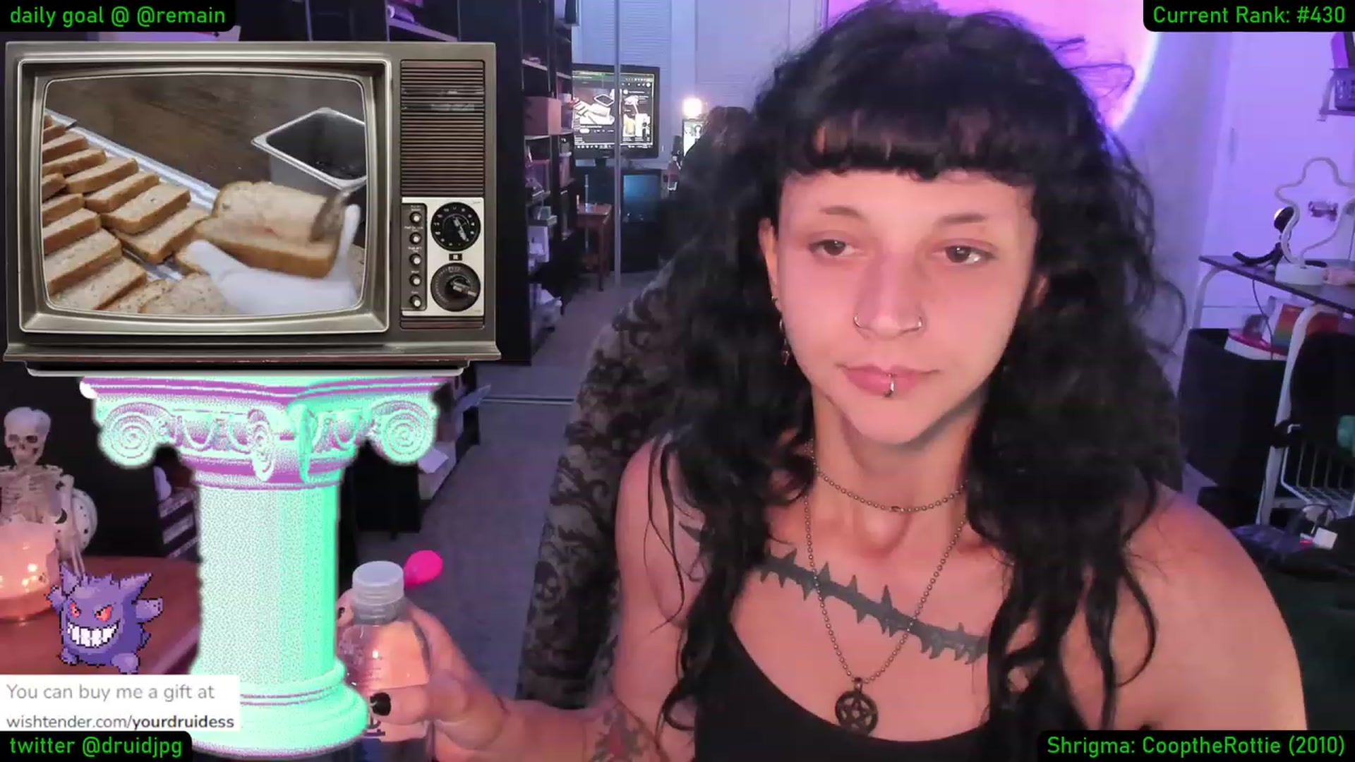Gallery image thumbnail from YourDruidess's myfreecams stream on, 08/25/2023, 08:13 image 10 of 20