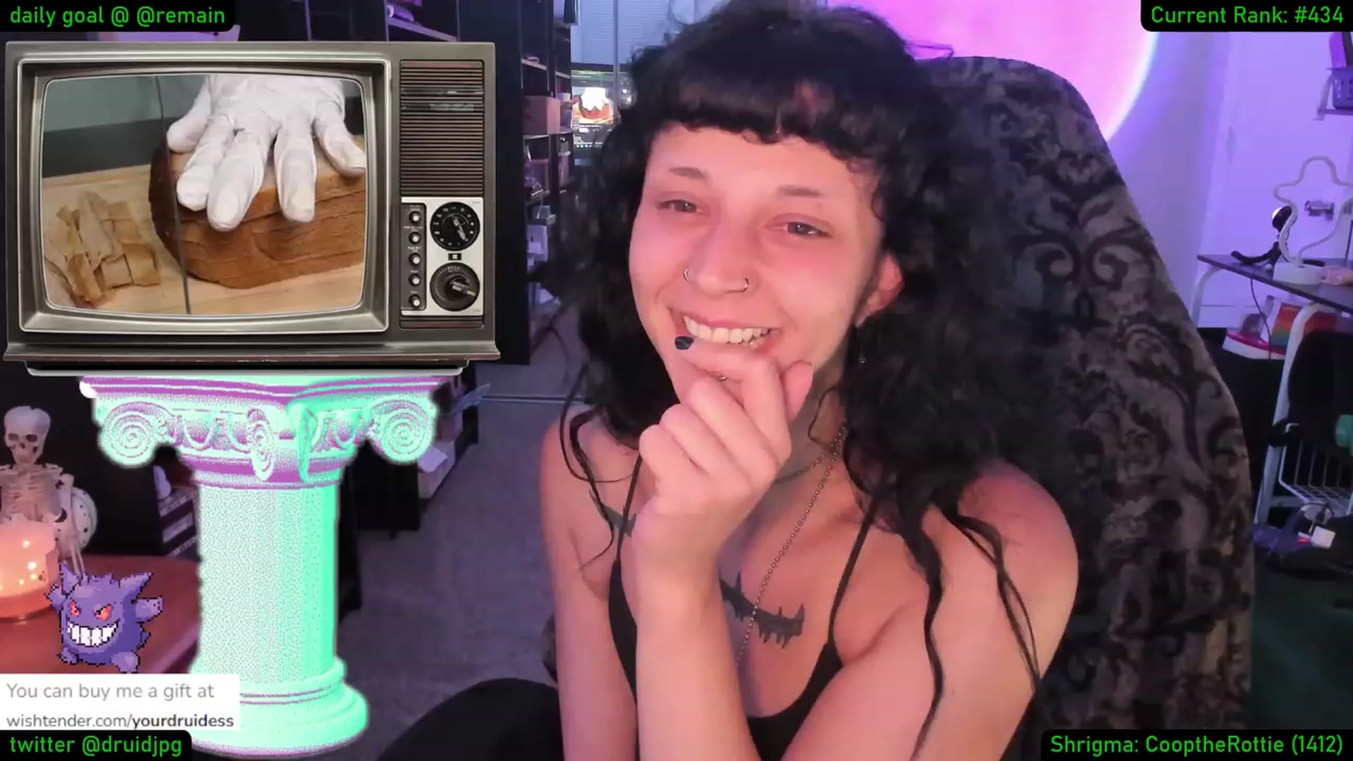 Gallery image thumbnail from YourDruidess's myfreecams stream on, 08/25/2023, 08:13 image 6 of 20
