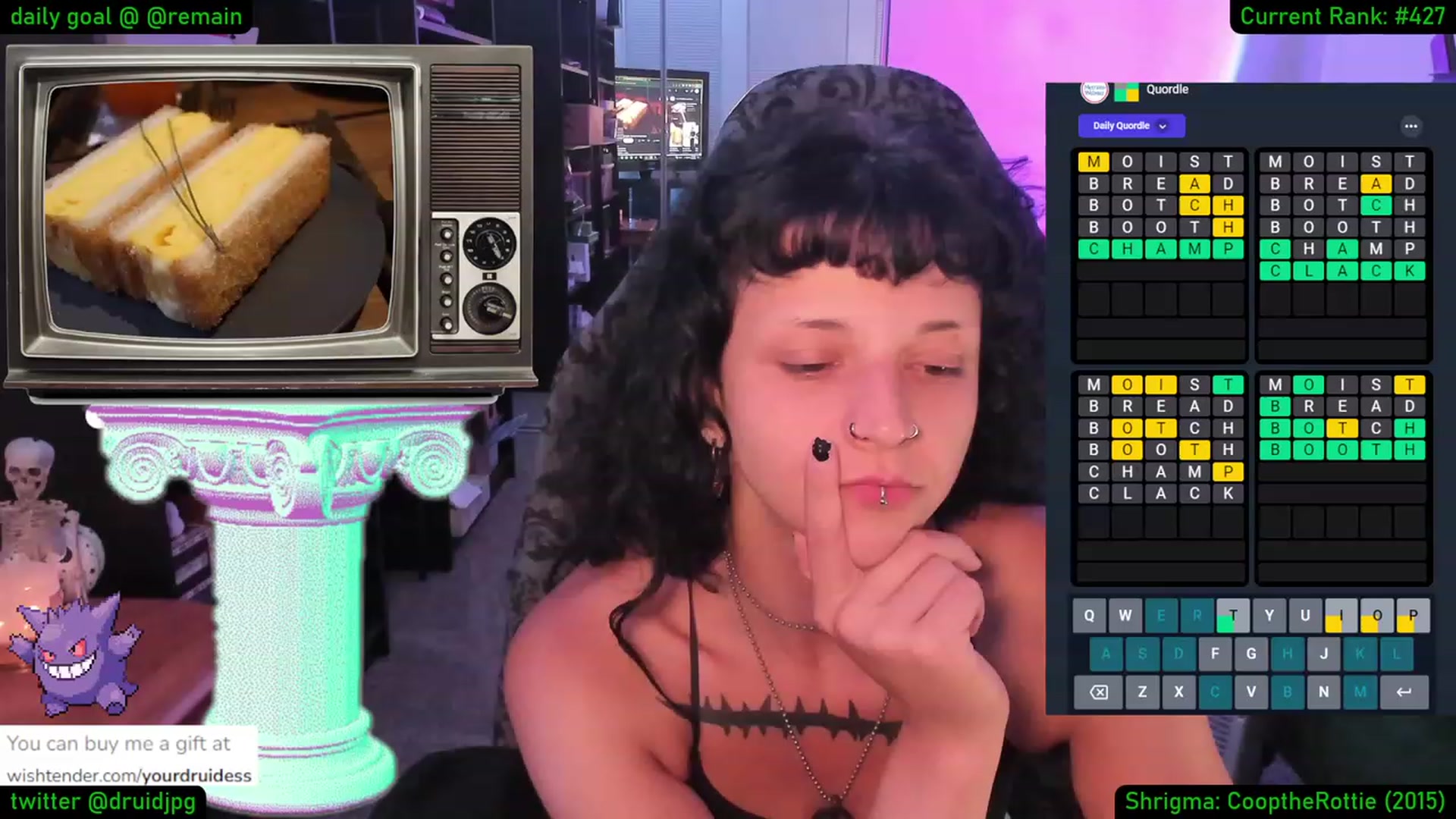 Gallery image thumbnail from YourDruidess's myfreecams stream on, 08/25/2023, 08:35 image 1 of 20