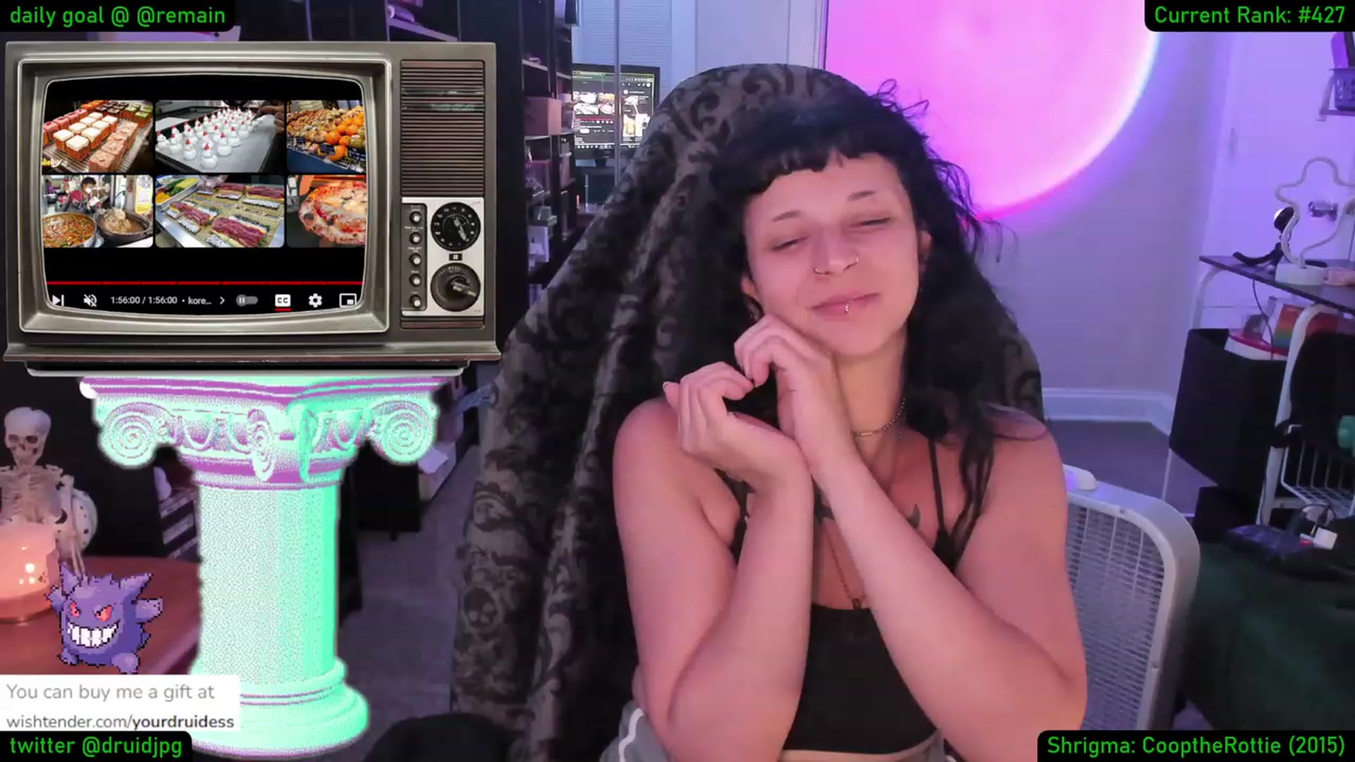 Gallery image thumbnail from YourDruidess's myfreecams stream on, 08/25/2023, 08:35 image 10 of 20