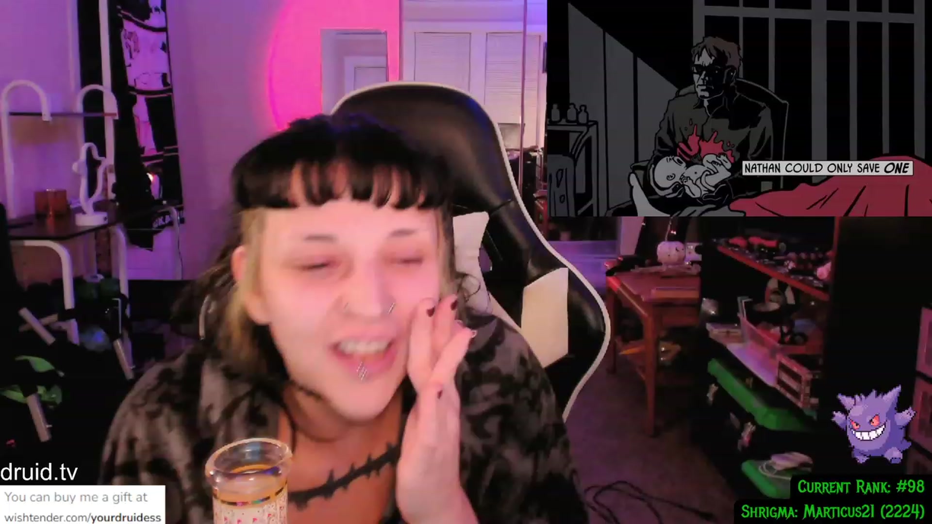 Gallery image thumbnail from YourDruidess's myfreecams stream on, 01/02/2024, 08:11 image 6 of 20