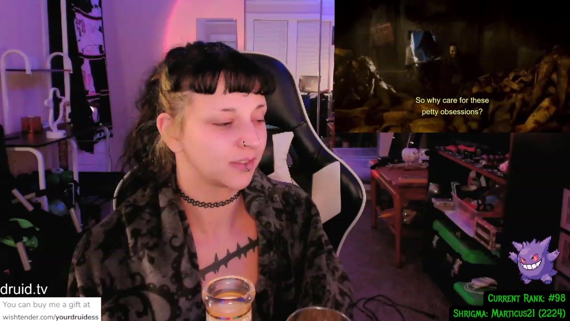 Gallery image thumbnail from YourDruidess's myfreecams stream on, 01/02/2024, 08:11 image 2 of 20