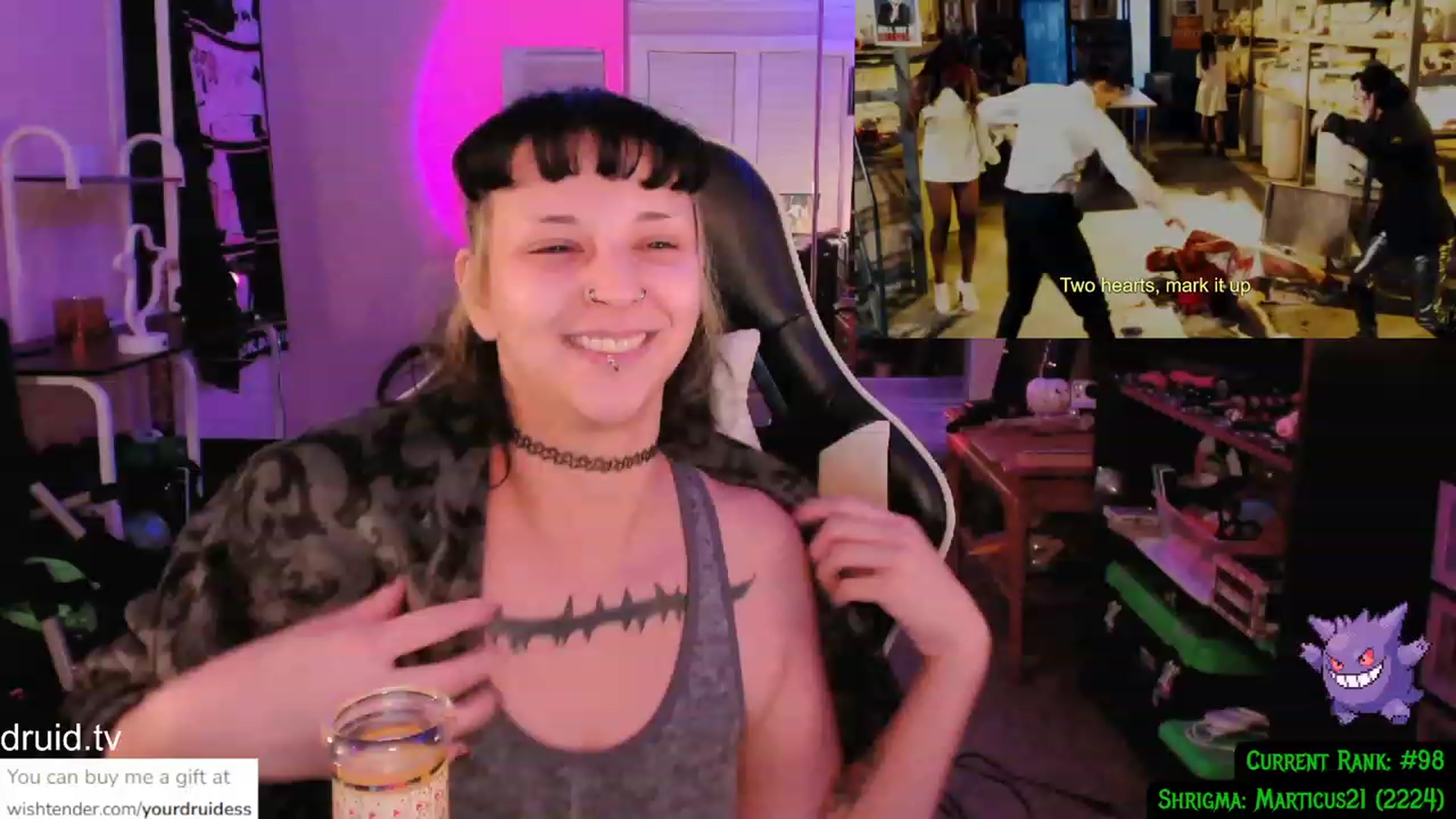 Gallery image thumbnail from YourDruidess's myfreecams stream on, 01/02/2024, 08:11 image 9 of 20