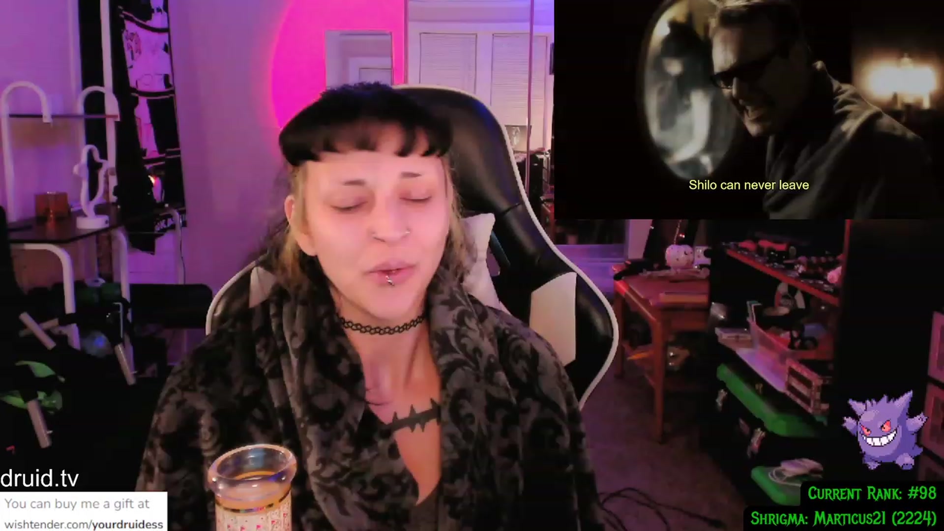 Gallery image thumbnail from YourDruidess's myfreecams stream on, 01/02/2024, 08:11 image 7 of 20