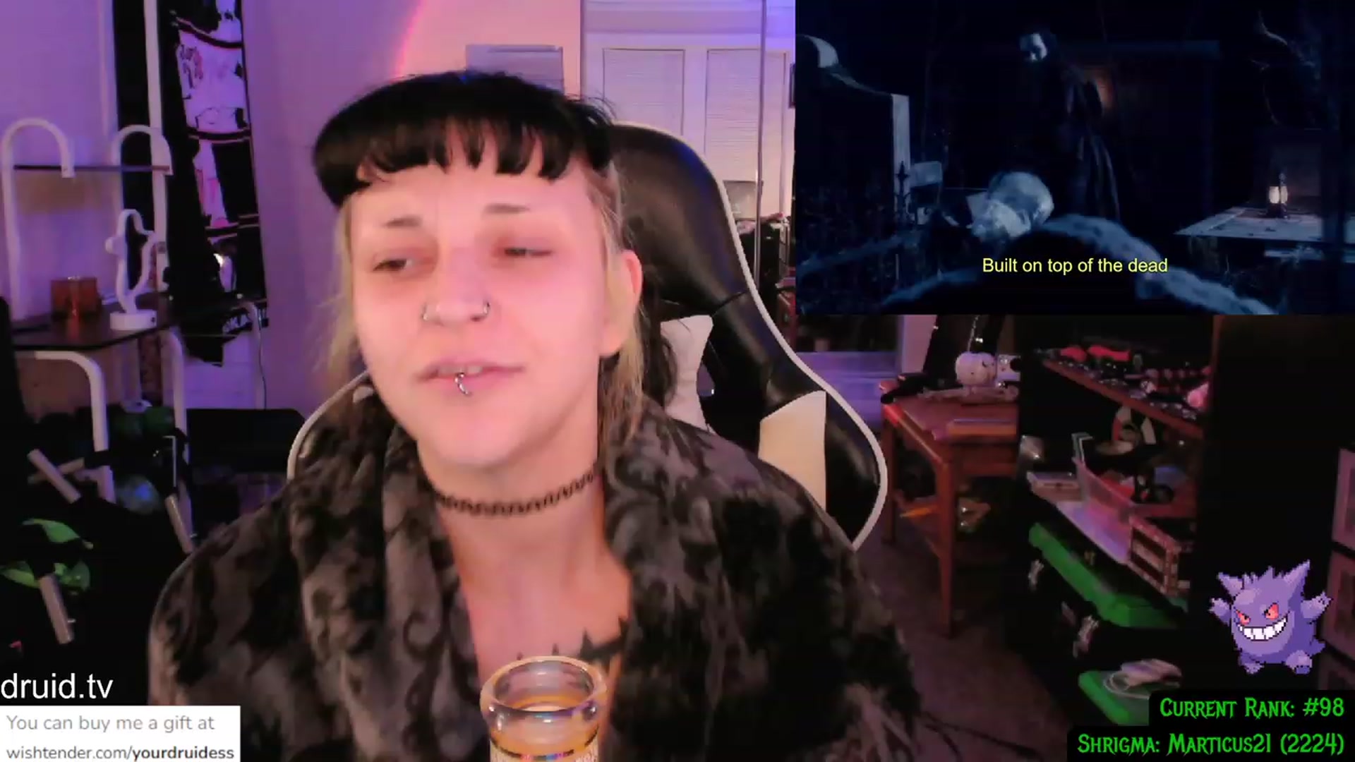 Gallery image thumbnail from YourDruidess's myfreecams stream on, 01/02/2024, 08:11 image 1 of 20