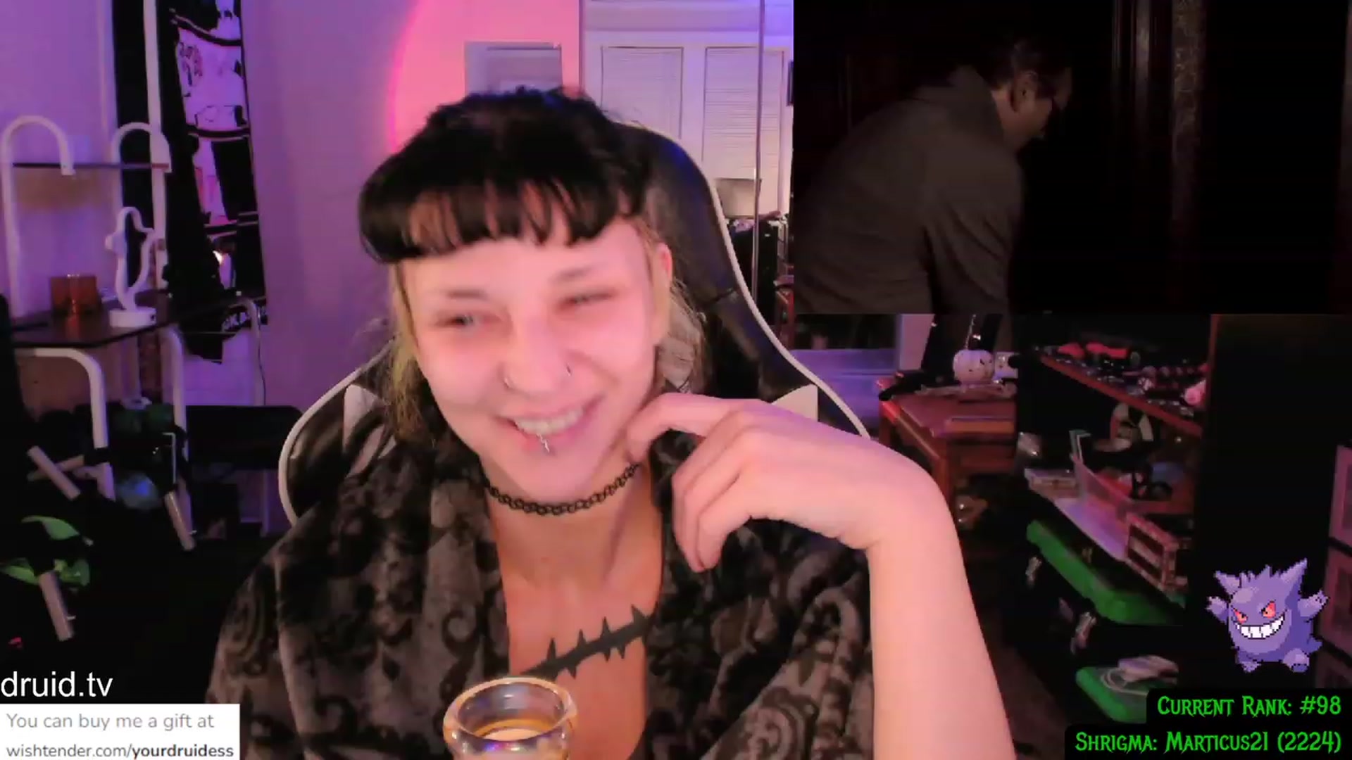 Gallery image thumbnail from YourDruidess's myfreecams stream on, 01/02/2024, 08:11 image 4 of 20