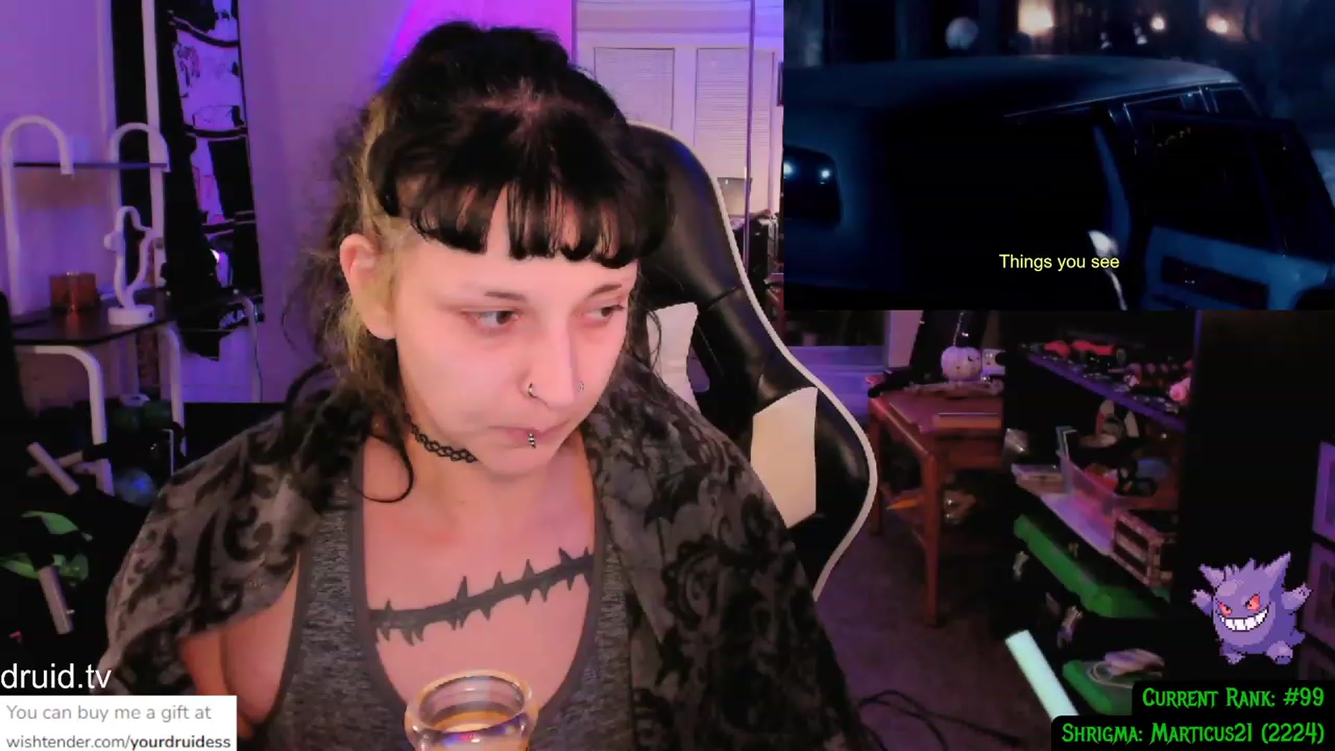 Gallery image thumbnail from YourDruidess's myfreecams stream on, 01/02/2024, 08:11 image 11 of 20