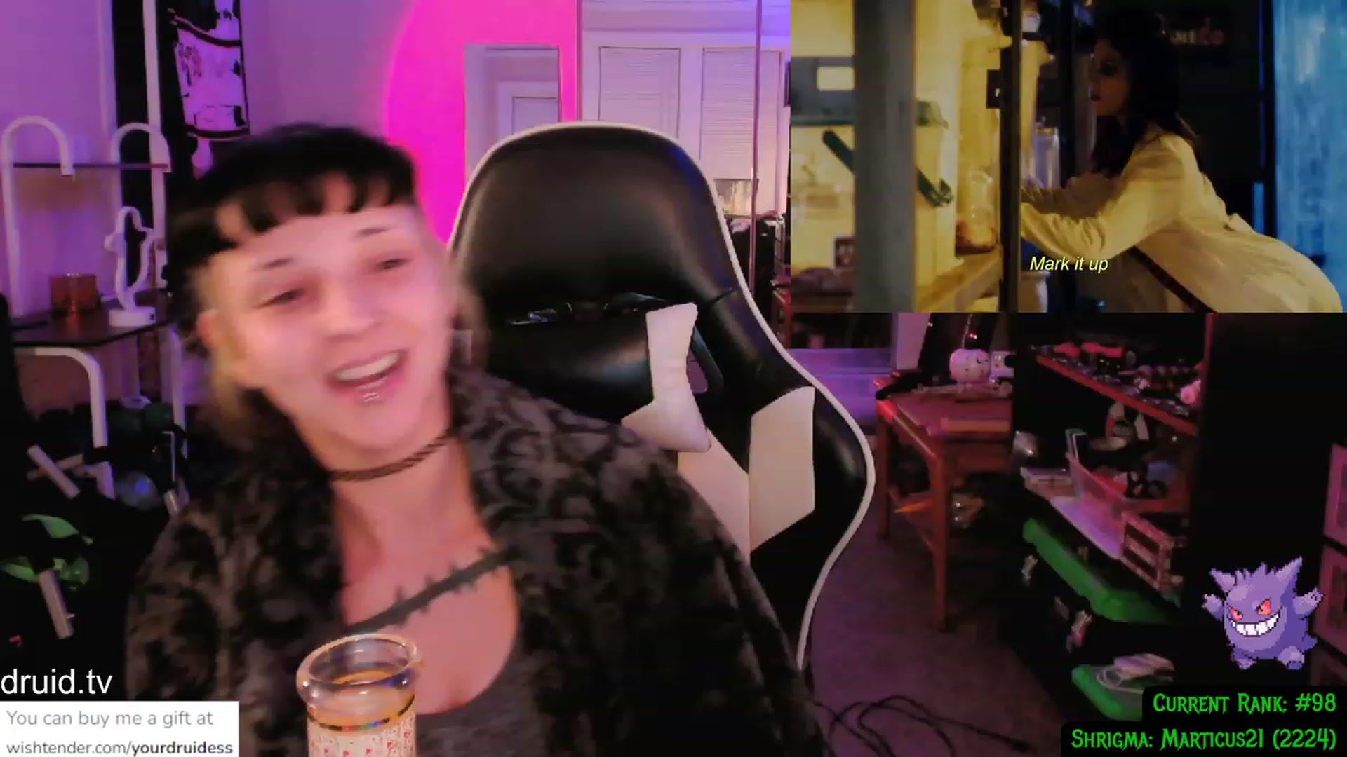 Gallery image thumbnail from YourDruidess's myfreecams stream on, 01/02/2024, 08:11 image 8 of 20