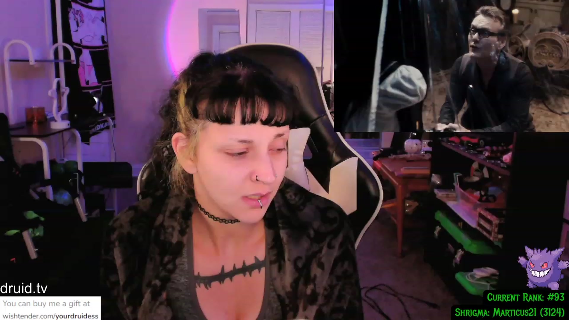 Gallery image thumbnail from YourDruidess's myfreecams stream on, 01/02/2024, 09:02 image 6 of 20