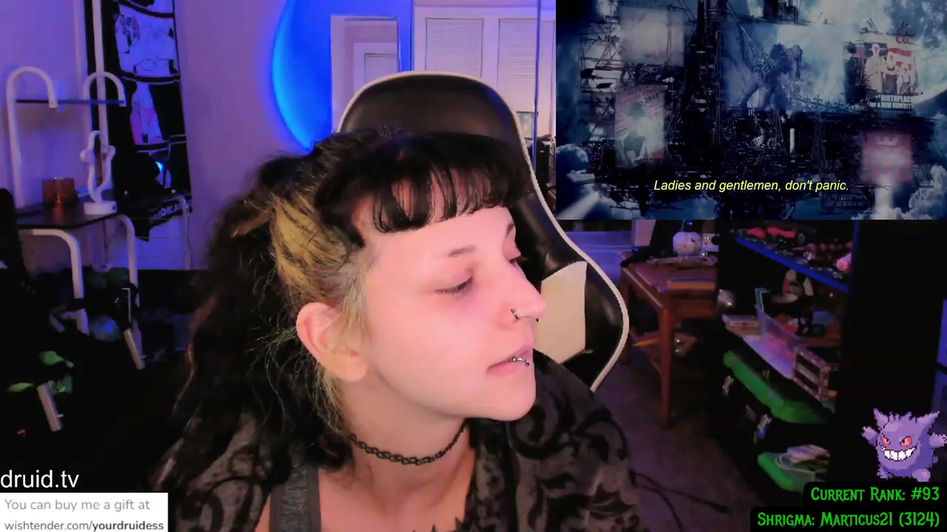 Gallery image thumbnail from YourDruidess's myfreecams stream on, 01/02/2024, 09:02 image 14 of 20